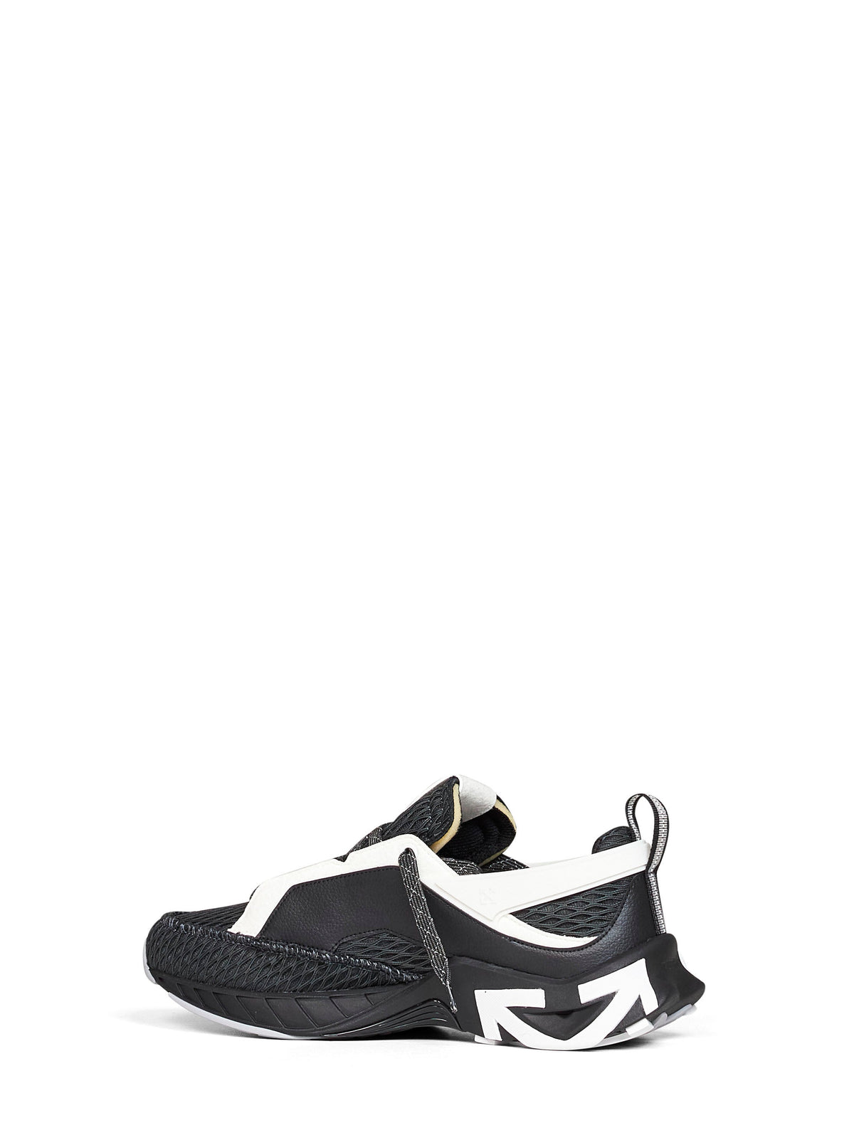 Off White Men Black And White Space Memo Sneakers OFF-WHITE