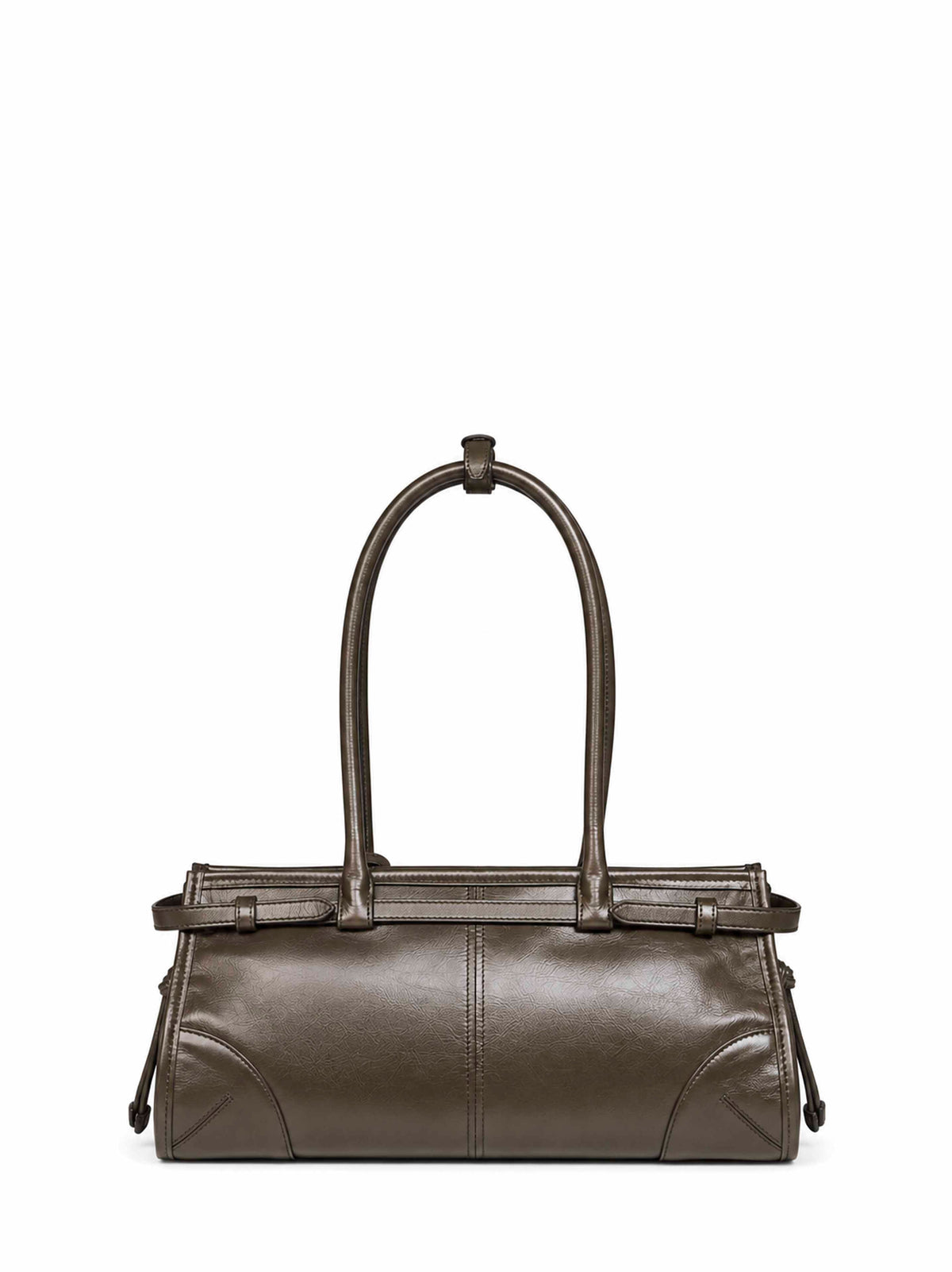 Prada Borse Women Forest Green Prada Bonnie Medium Handbag PRADA