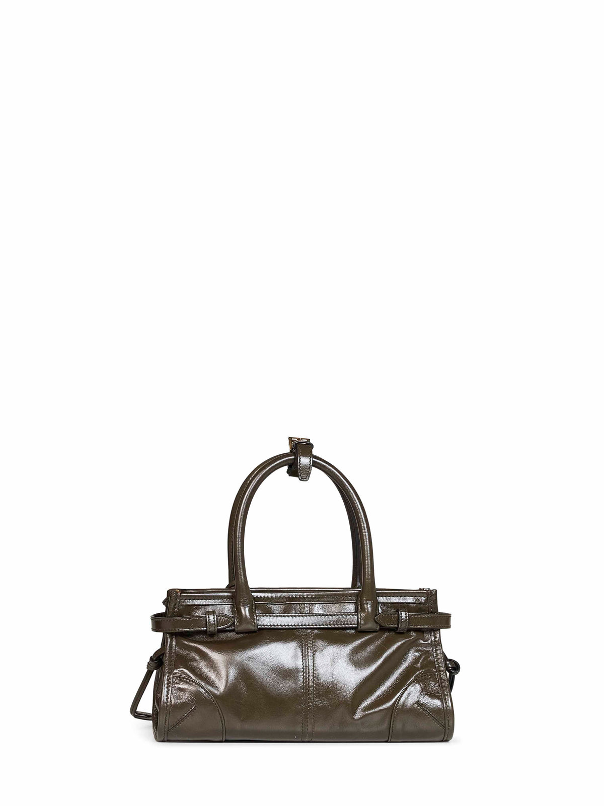 Prada Borse Women Forest Green Prada Bonnie Mini Handbag<Br/> PRADA