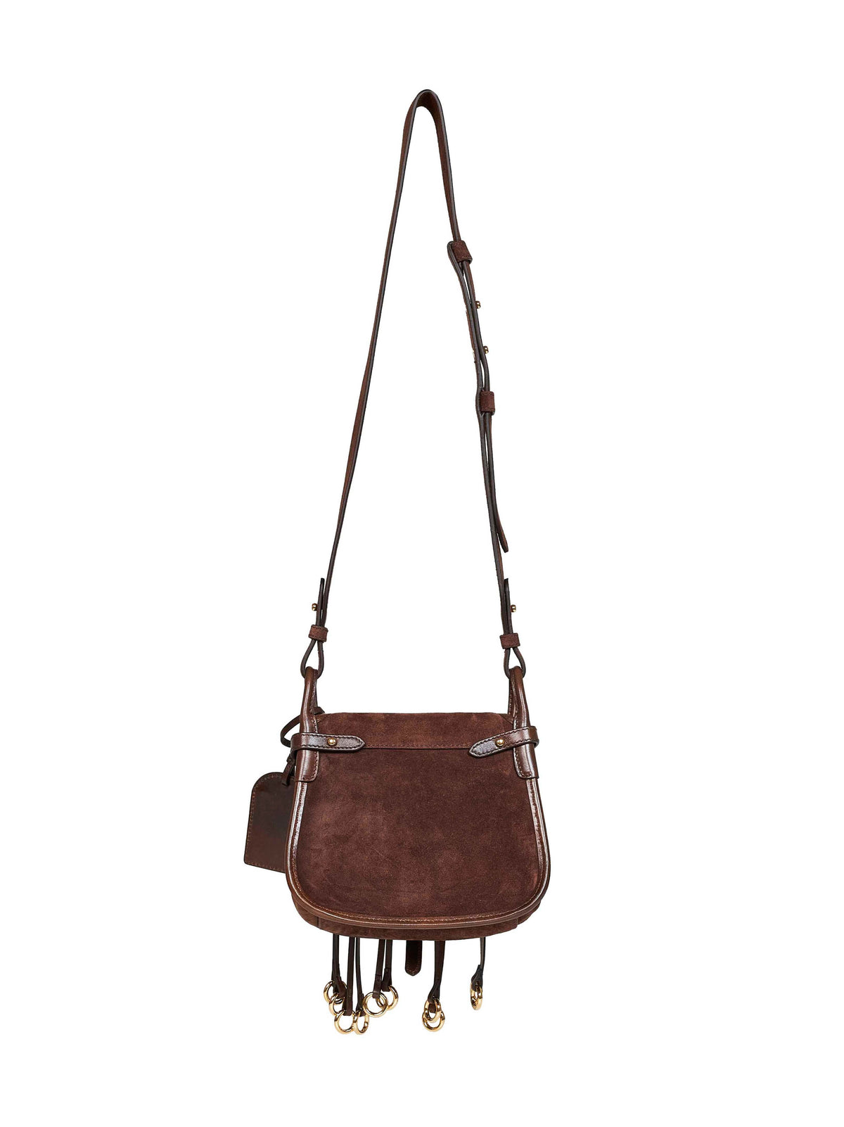 Prada Borse Women Dark Brown Prada Corsaire Mini Shoulder Bag PRADA