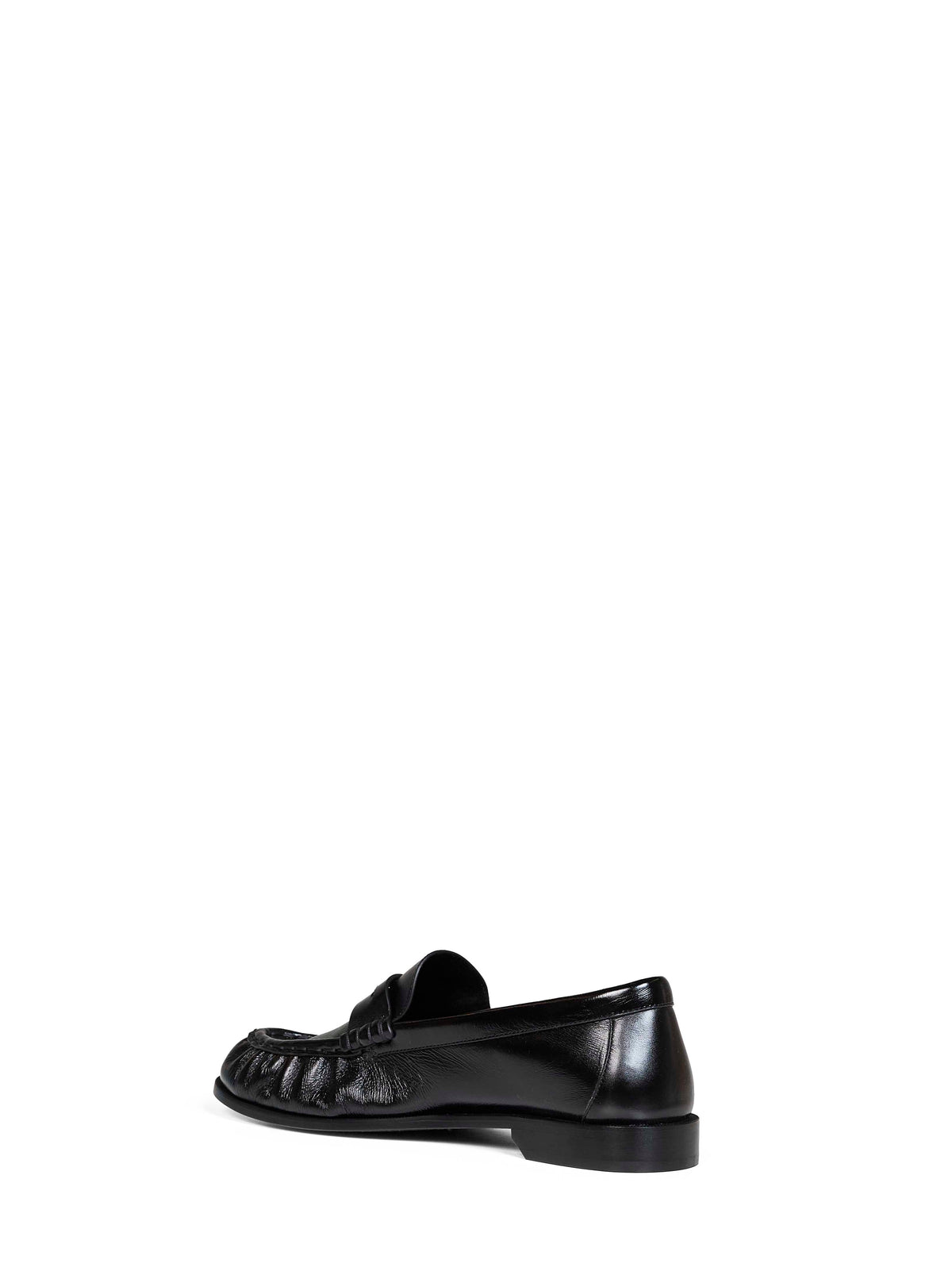 Saint Laurent Men Black Smooth Leather Le Loafer Soft Loafers SAINT LAURENT
