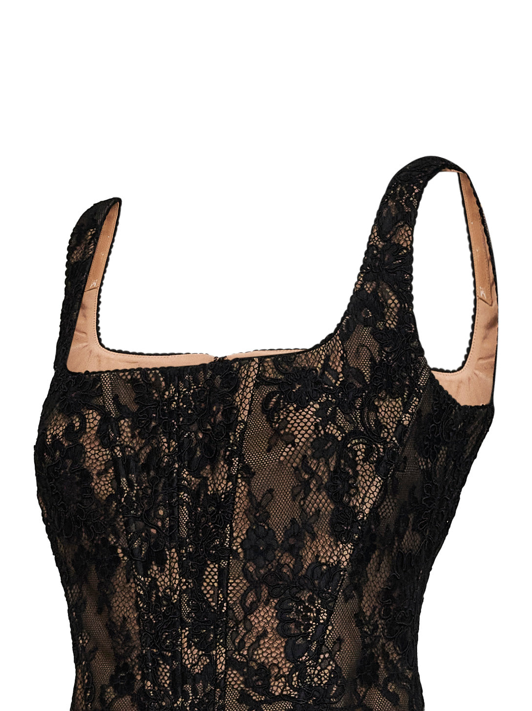Self Portrait Women Black Lace Corset Top SELF-PORTRAIT