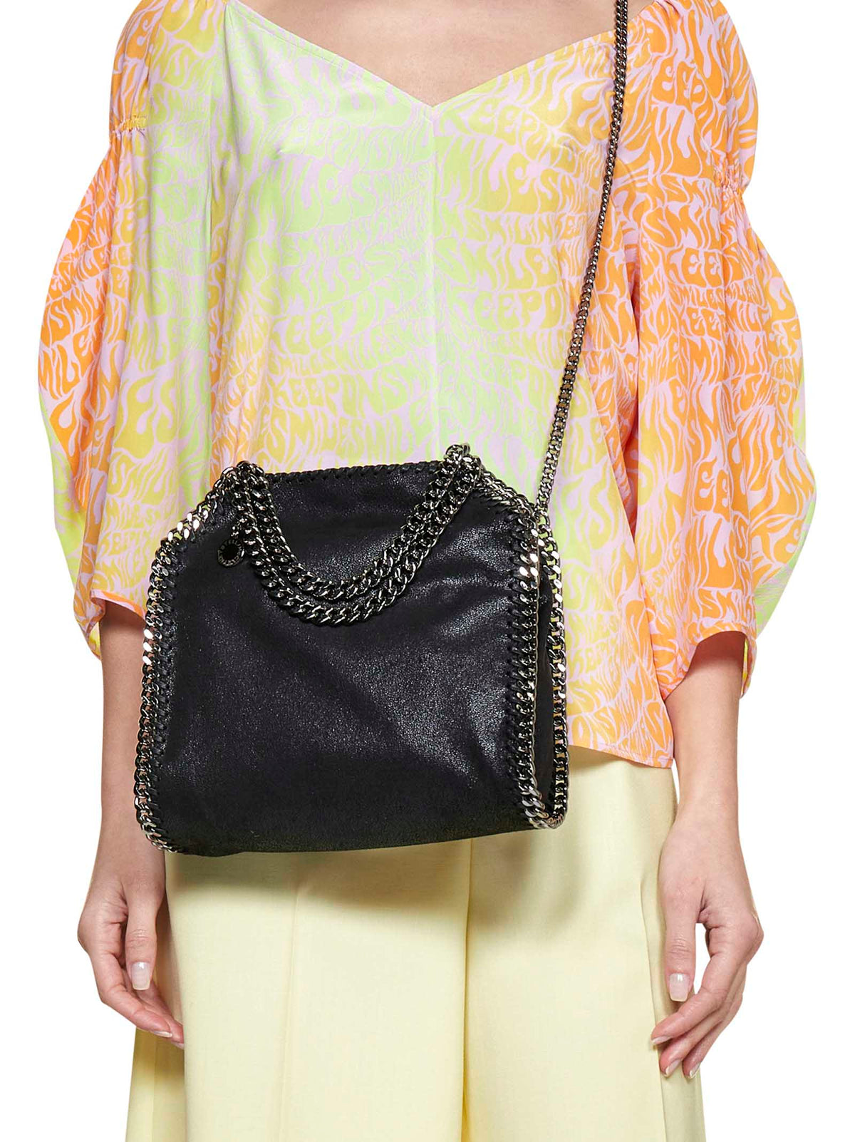 Stella Mccartney Women Falabella Shaggy Deer Mini Tote Bag STELLA MCCARTNEY
