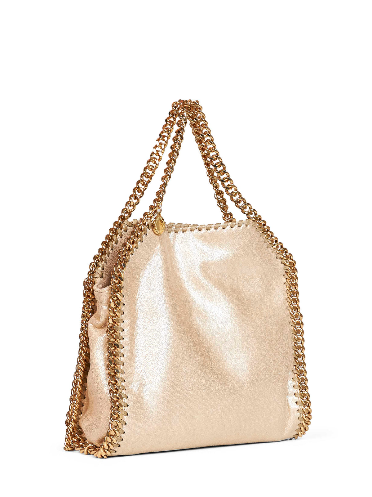 Stella Mccartney Women Pyrite Falabella Mini Tote Bag STELLA MCCARTNEY