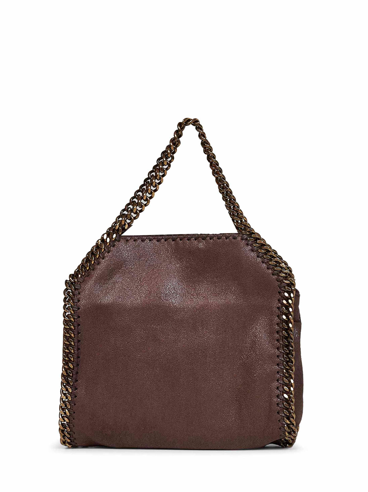 Stella Mccartney Women Mahogany Falabella Mini Tote Bag STELLA MCCARTNEY