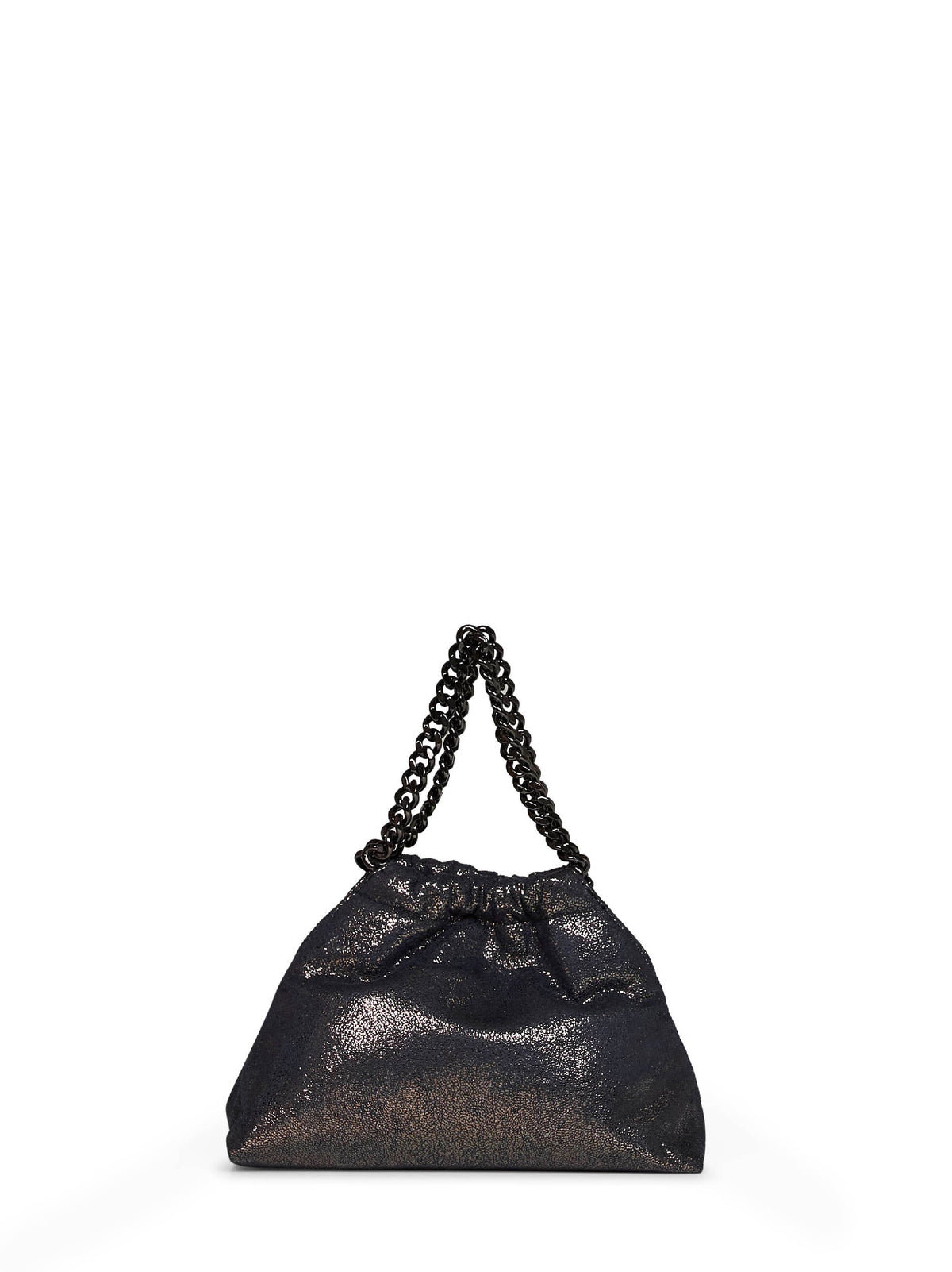 Stella Mccartney Women Dark Navy Falabella Mini Drawstring Crossbody Bag STELLA MCCARTNEY