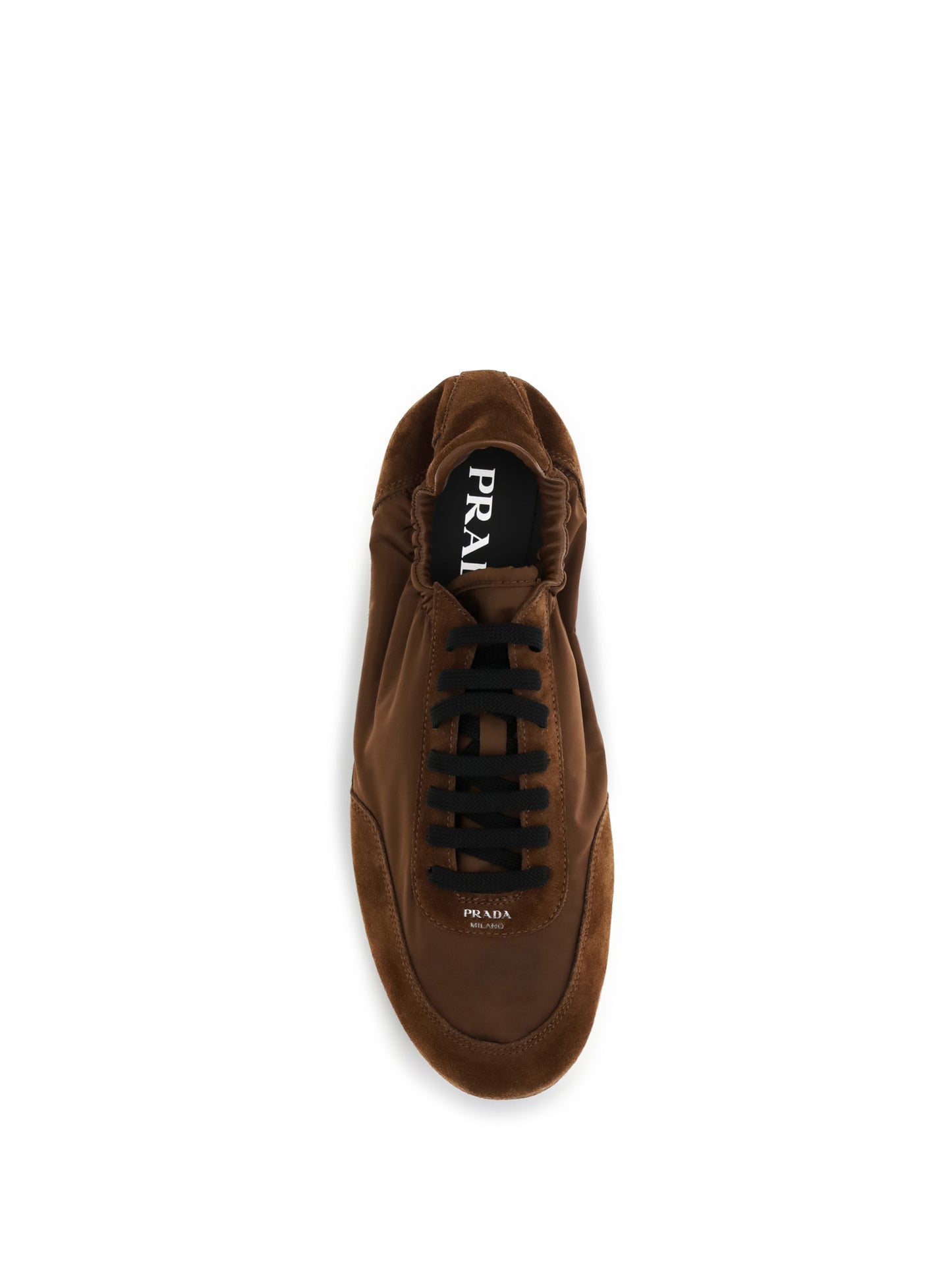 Prada Men Collapse Sneakers In Re-Nylon And Suede PRADA