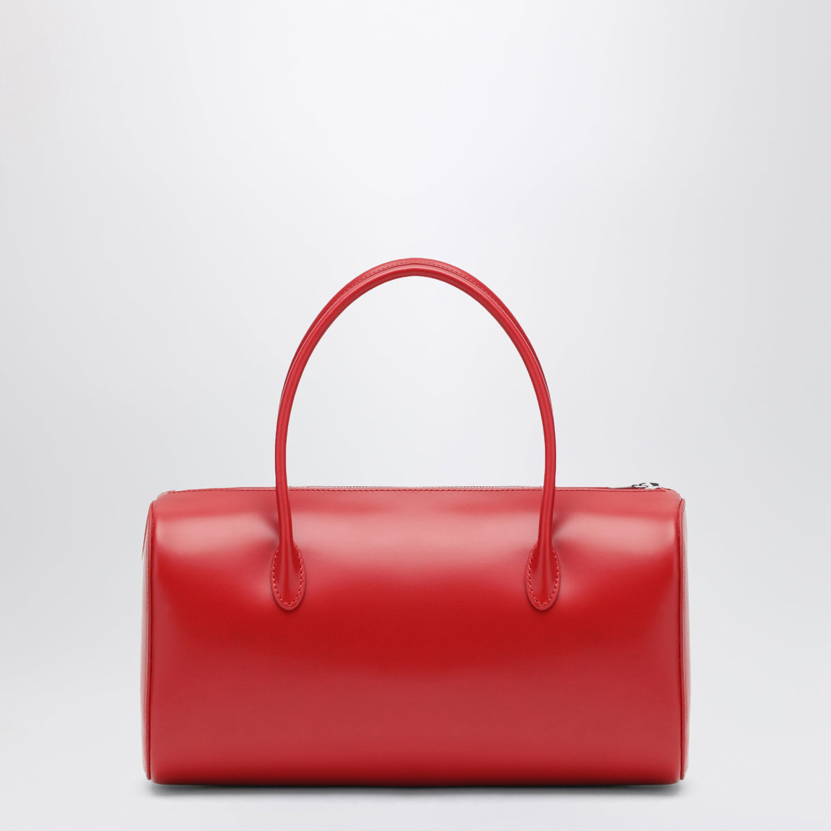 Auralee Red Mini Boston Bag In Cowhide Women AURALEE