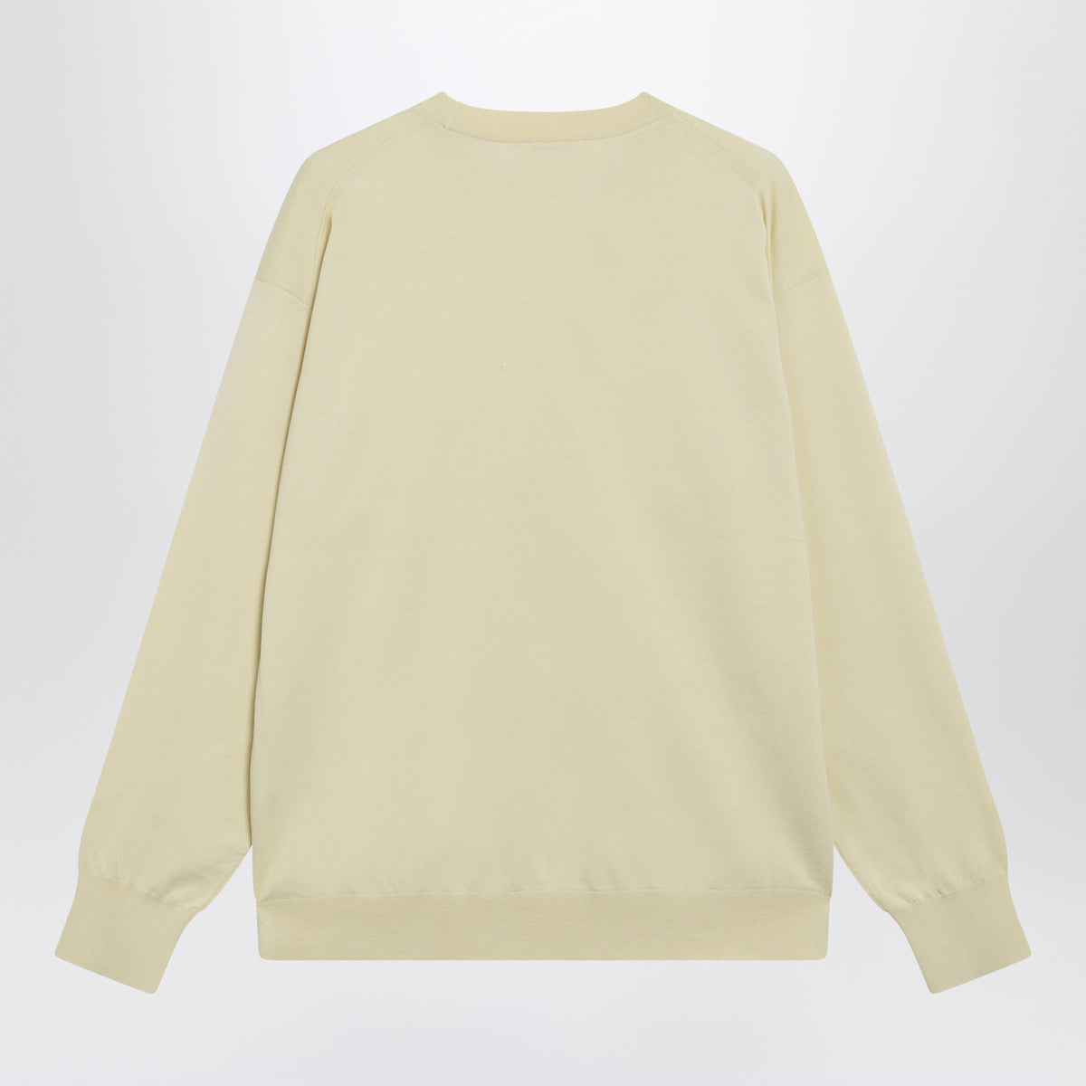 Auralee Yellow Cotton Sweater Men AURALEE
