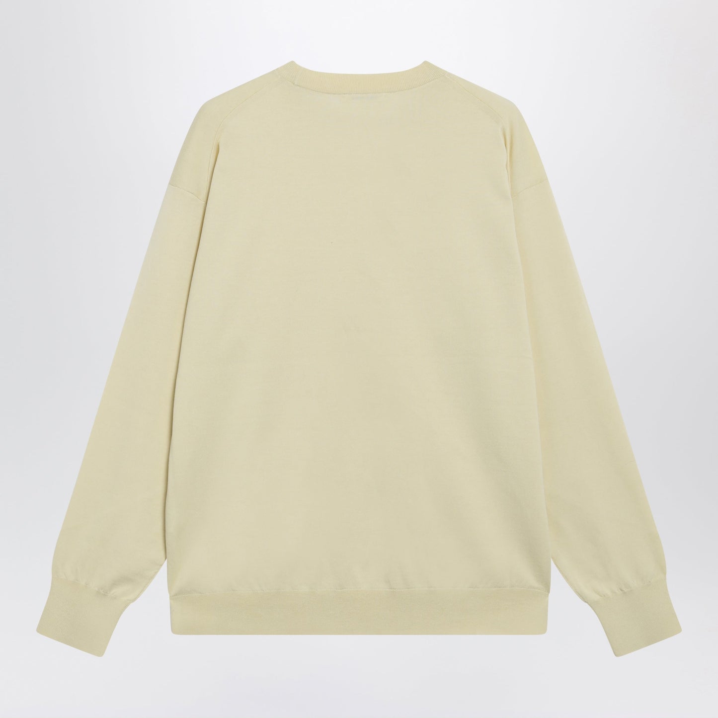 Auralee Yellow Cotton Sweater Men AURALEE