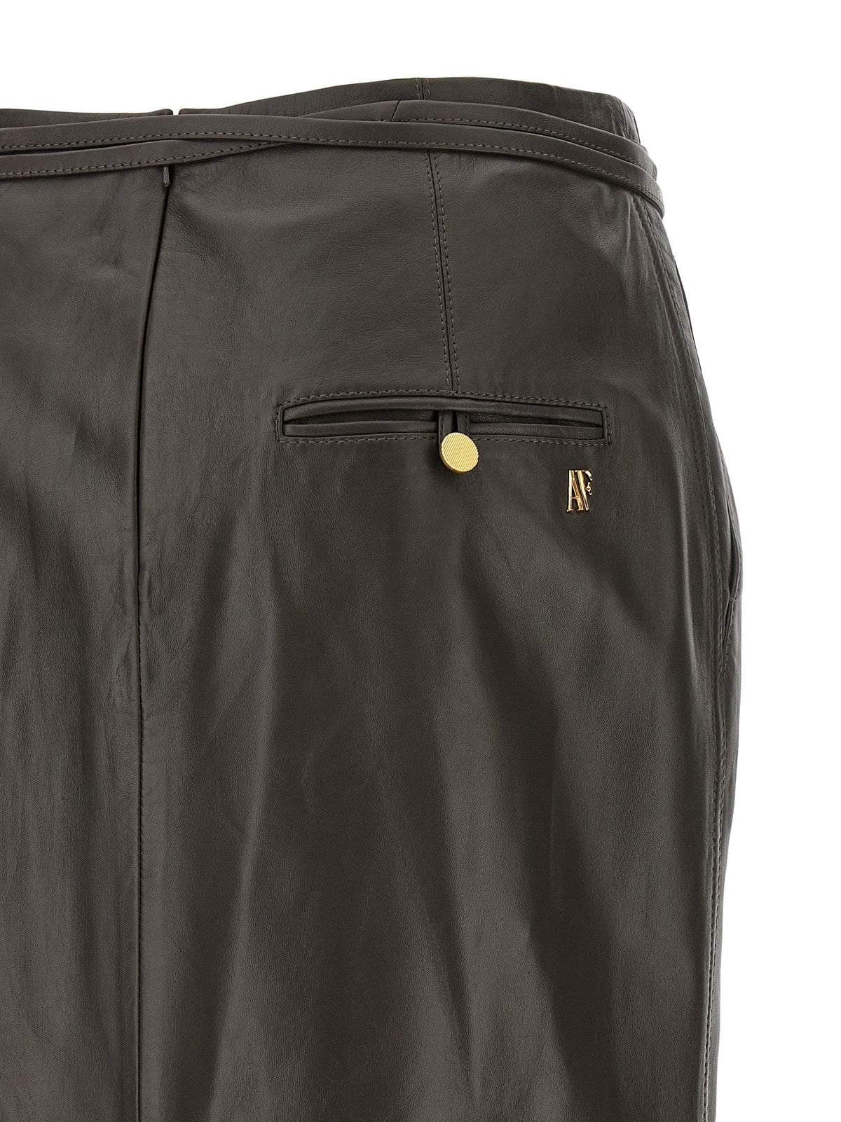 Alberta Ferretti Women Leather Skirt ALBERTA FERRETTI