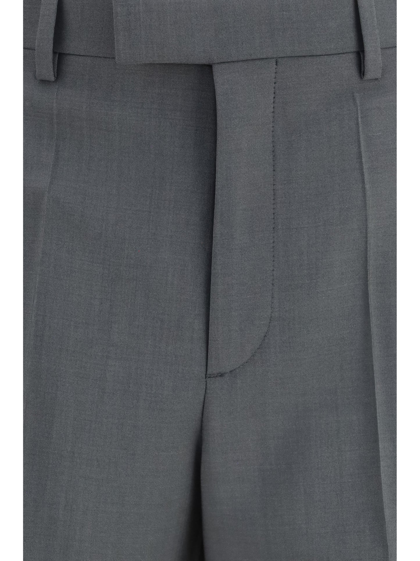 Valentino Men Wool And Mohair Tailored Pants VALENTINO