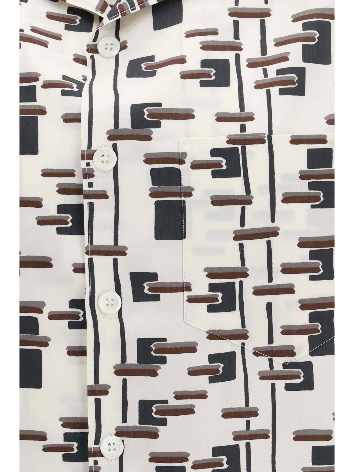 Prada Men Patterned Bowling Shirt PRADA