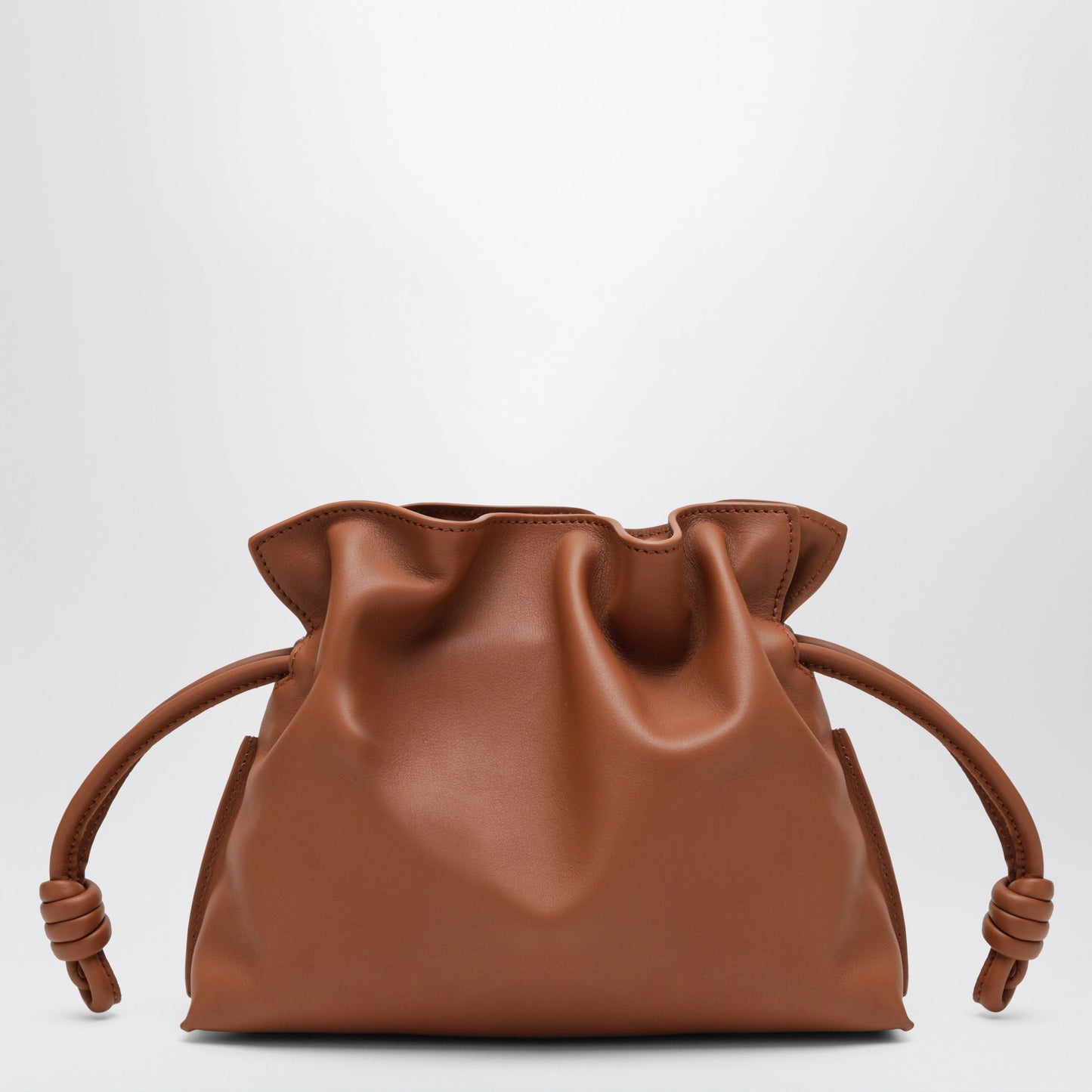 Loewe Mini Flamenco Clutch Bag In Light Brown Women LOEWE
