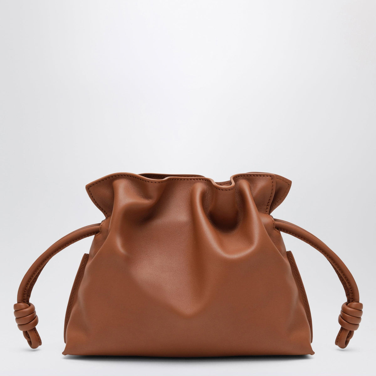 Loewe Mini Flamenco Clutch Bag In Light Brown Women LOEWE
