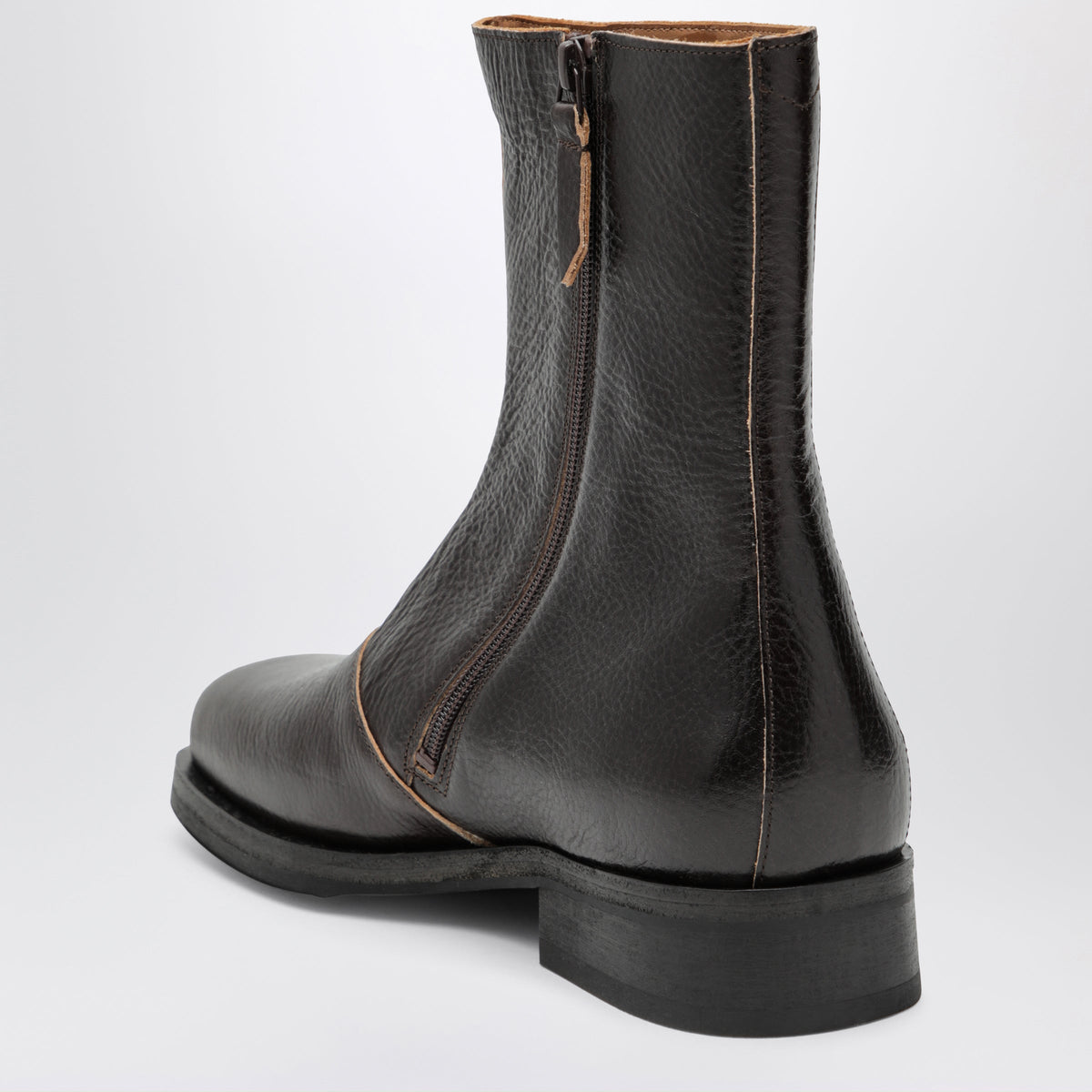 Our Legacy Camion Boot In Italian Leather, Deep Americano Men OUR LEGACY