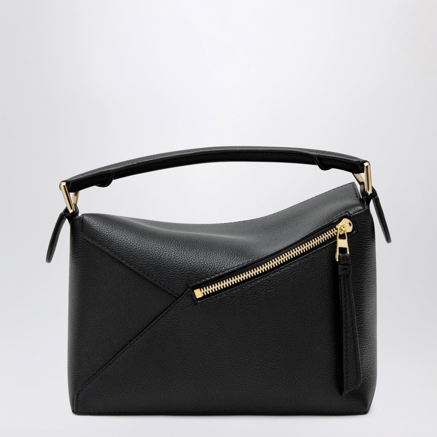 Loewe Small Black Grained Leather Puzzle Edge Bag Women LOEWE