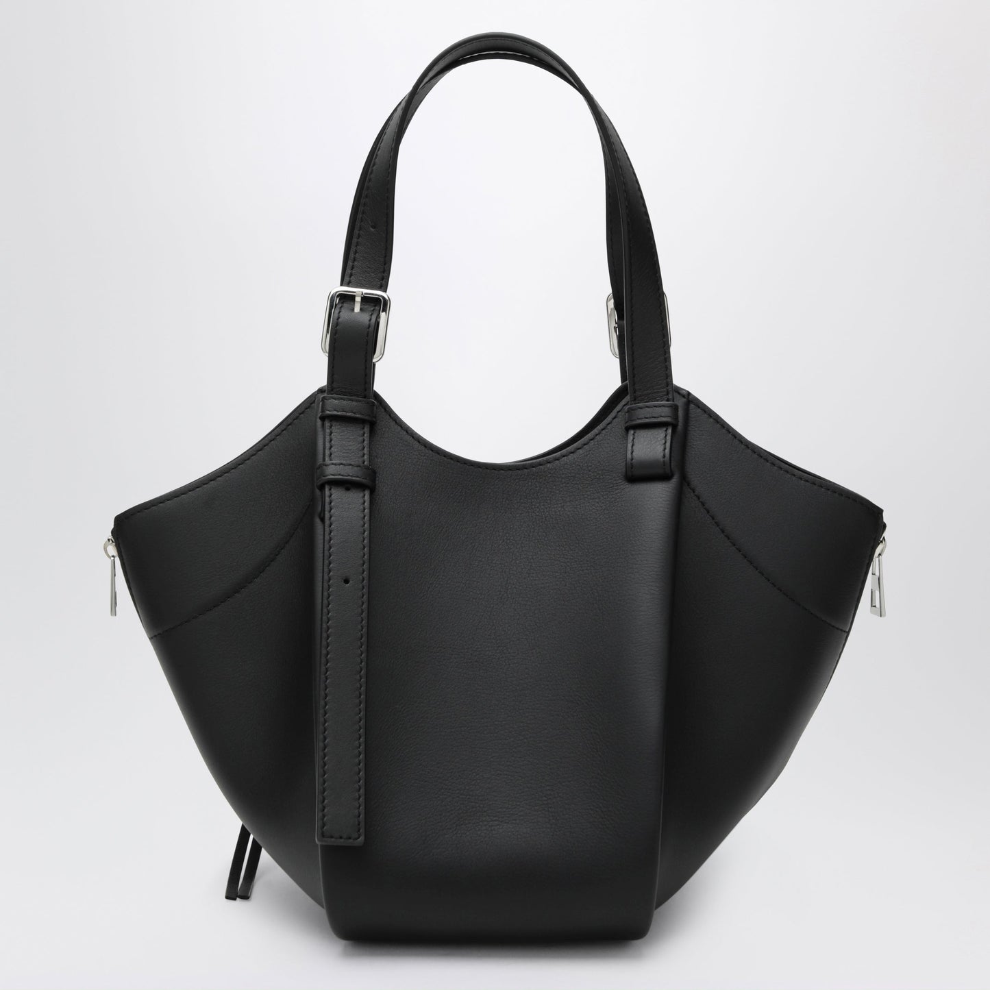 Loewe Black Leather Hammock Flip Bag Women LOEWE