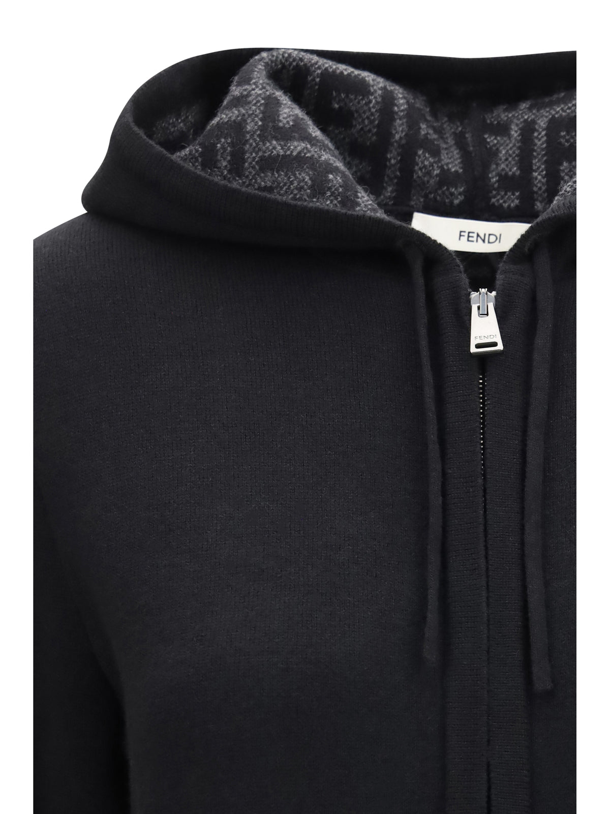 Fendi Women Ff Zucca Cashmere Sweater FENDI