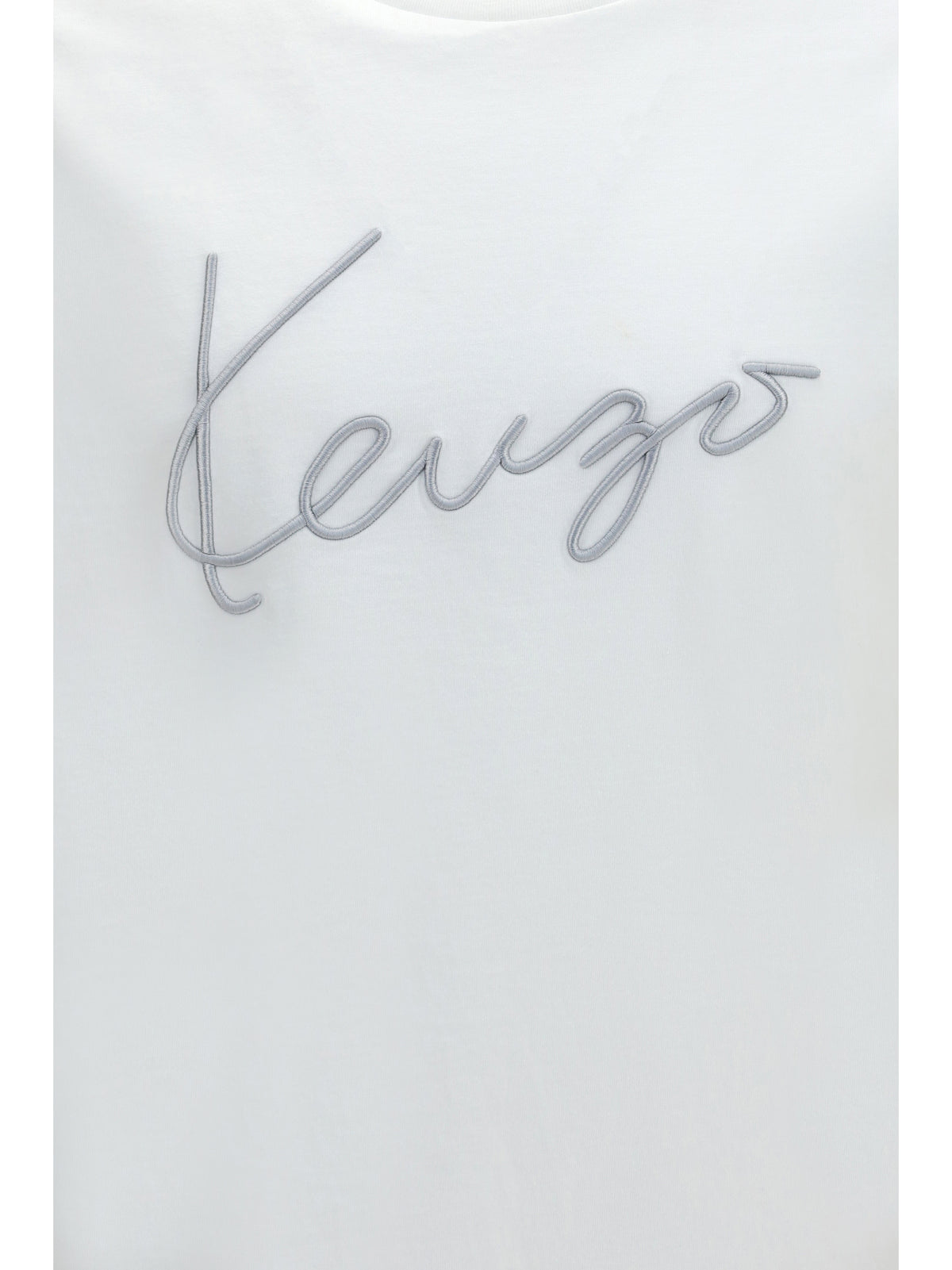 Kenzo Men Embroidered Signature Cotton T-Shirt KENZO