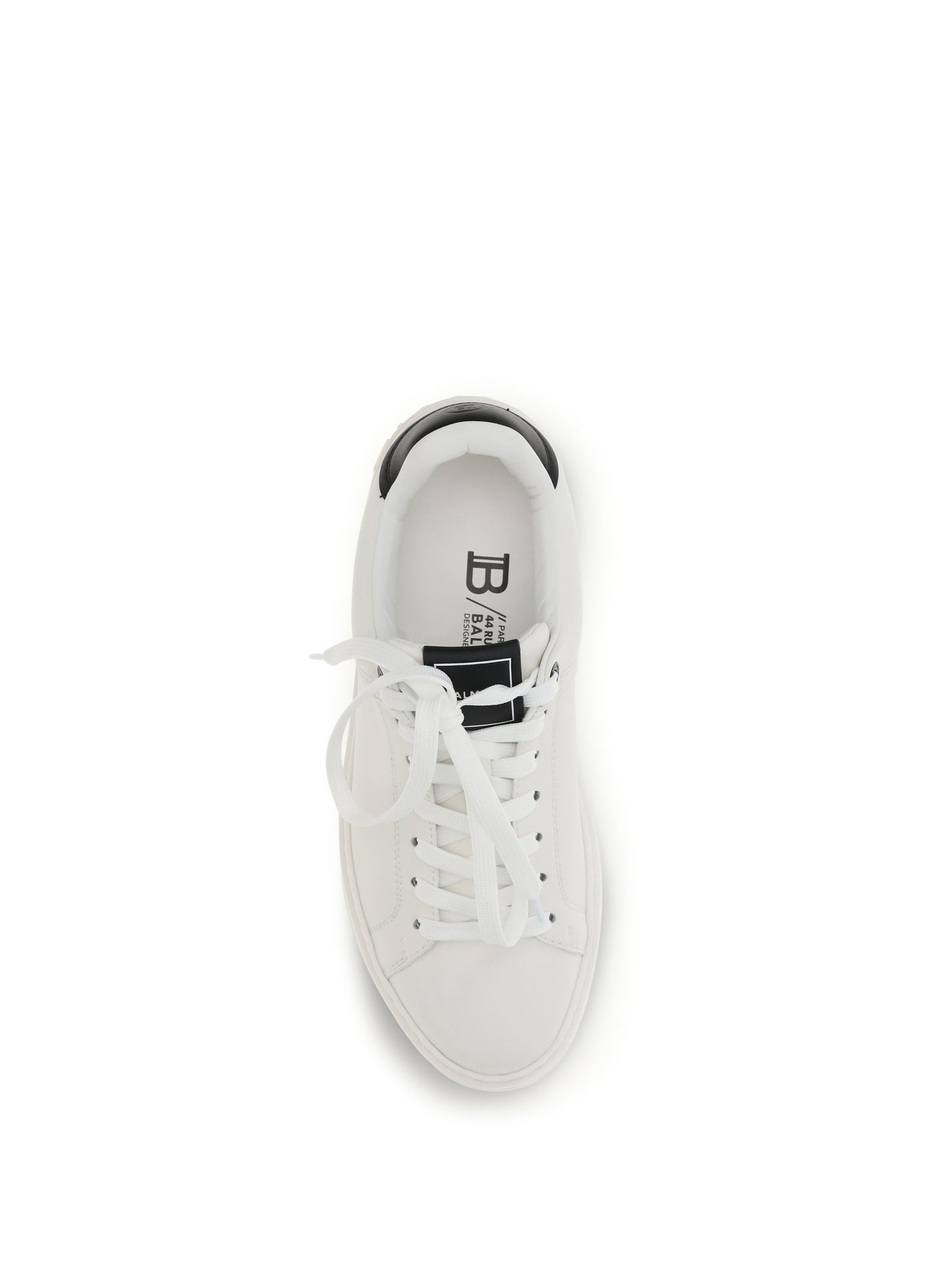 Balmain Women B-Court Sneakers In Calfskin Leather BALMAIN