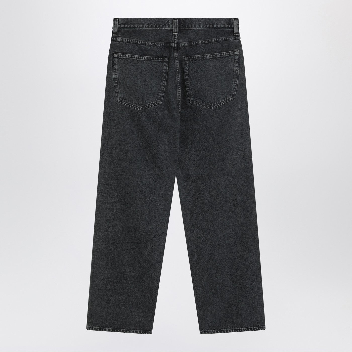 Agolde Gray Jeans In Regenerated Denim Men AGOLDE