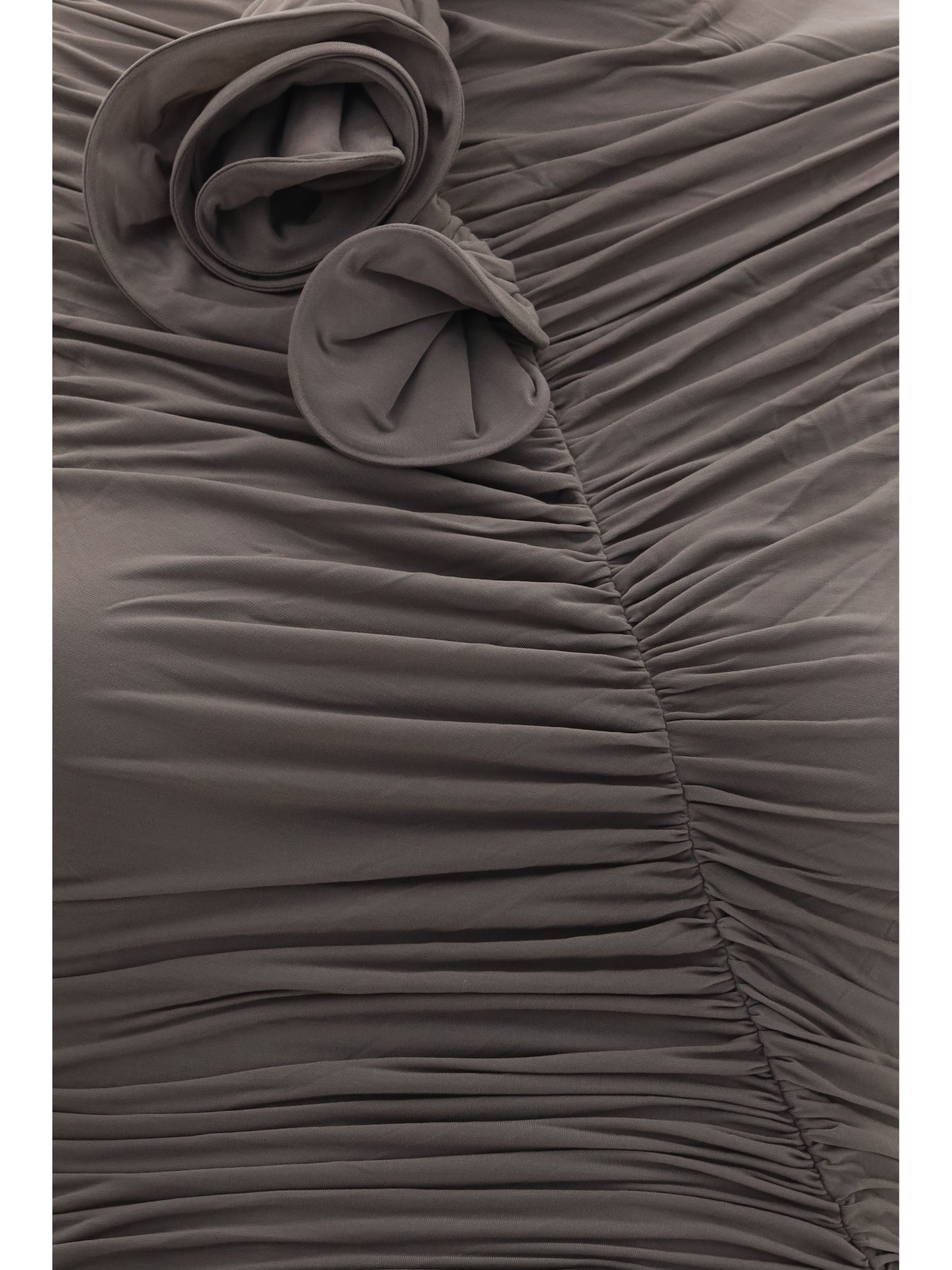 Magda Butrym Women Draped High-Neck Midi Dress MAGDA BUTRYM