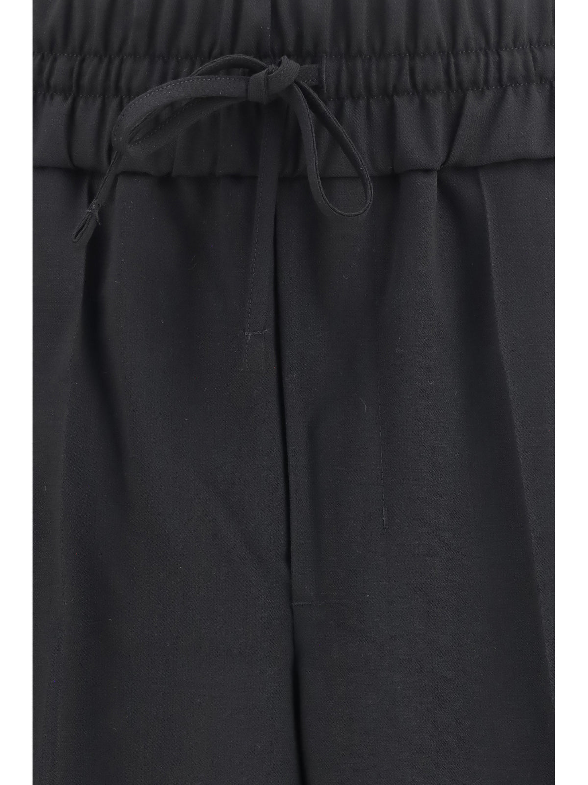 Ami Paris Men Wool Pants With Elasticated Waist AMI PARIS
