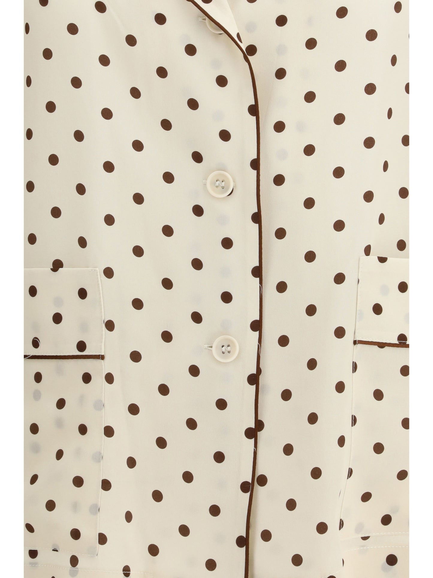 P.A.R.O.S.H. Women Polka-Dot Silk Shirt P.A.R.O.S.H.