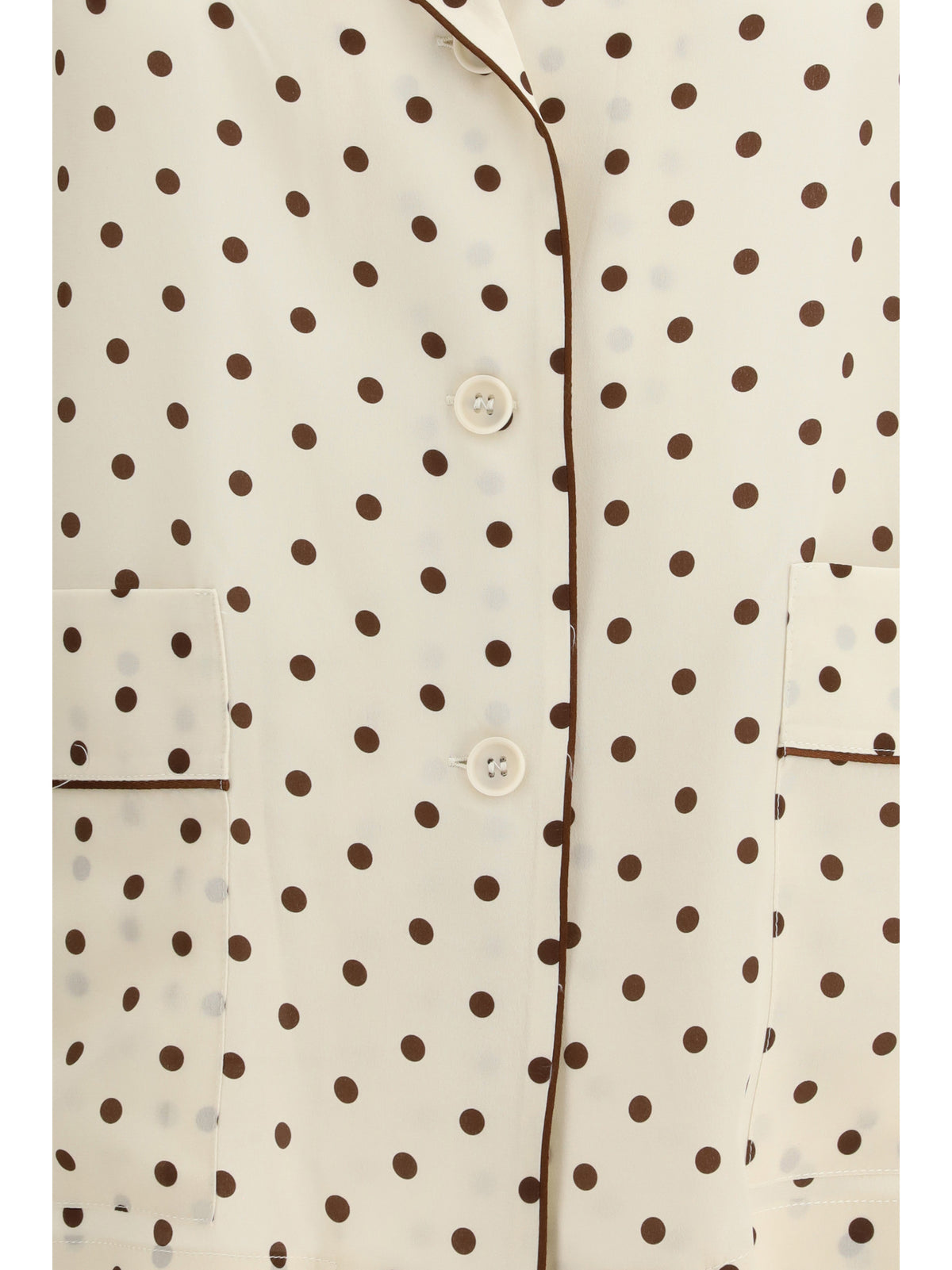 P.A.R.O.S.H. Women Polka-Dot Silk Shirt P.A.R.O.S.H.