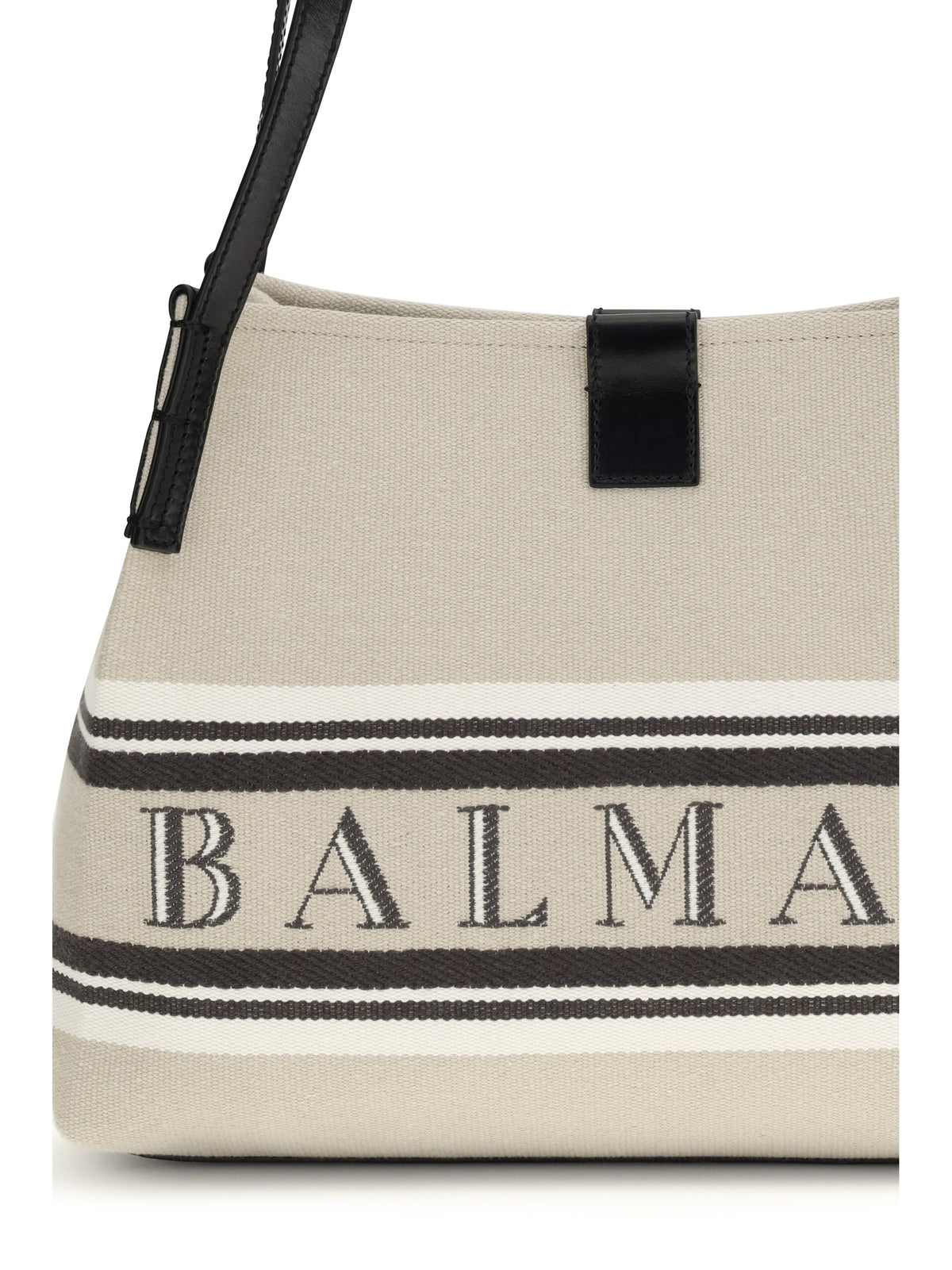 Balmain Women Canvas Shoulder Bag