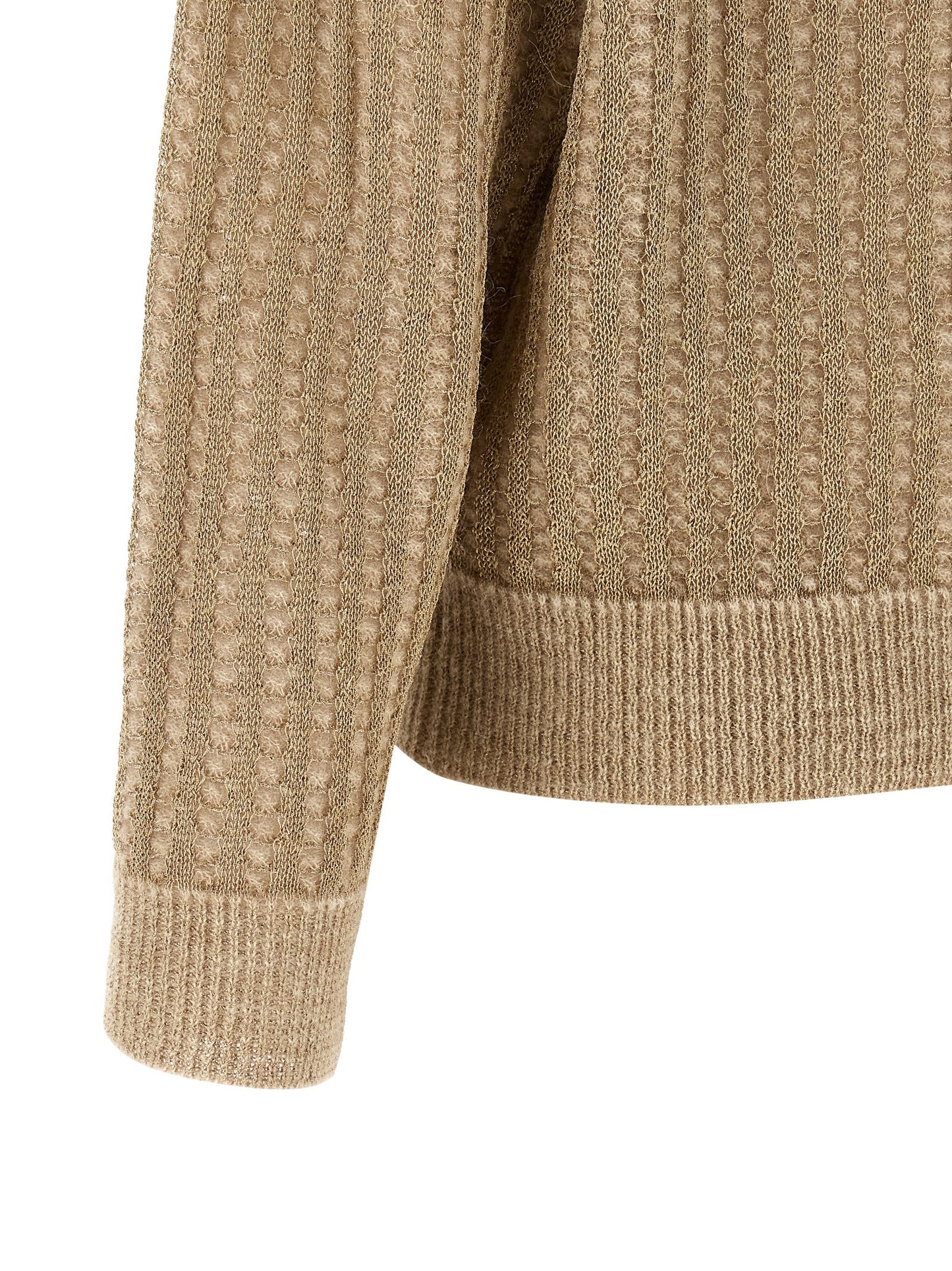 Peserico Women Waffle Lamé Cardigan PESERICO