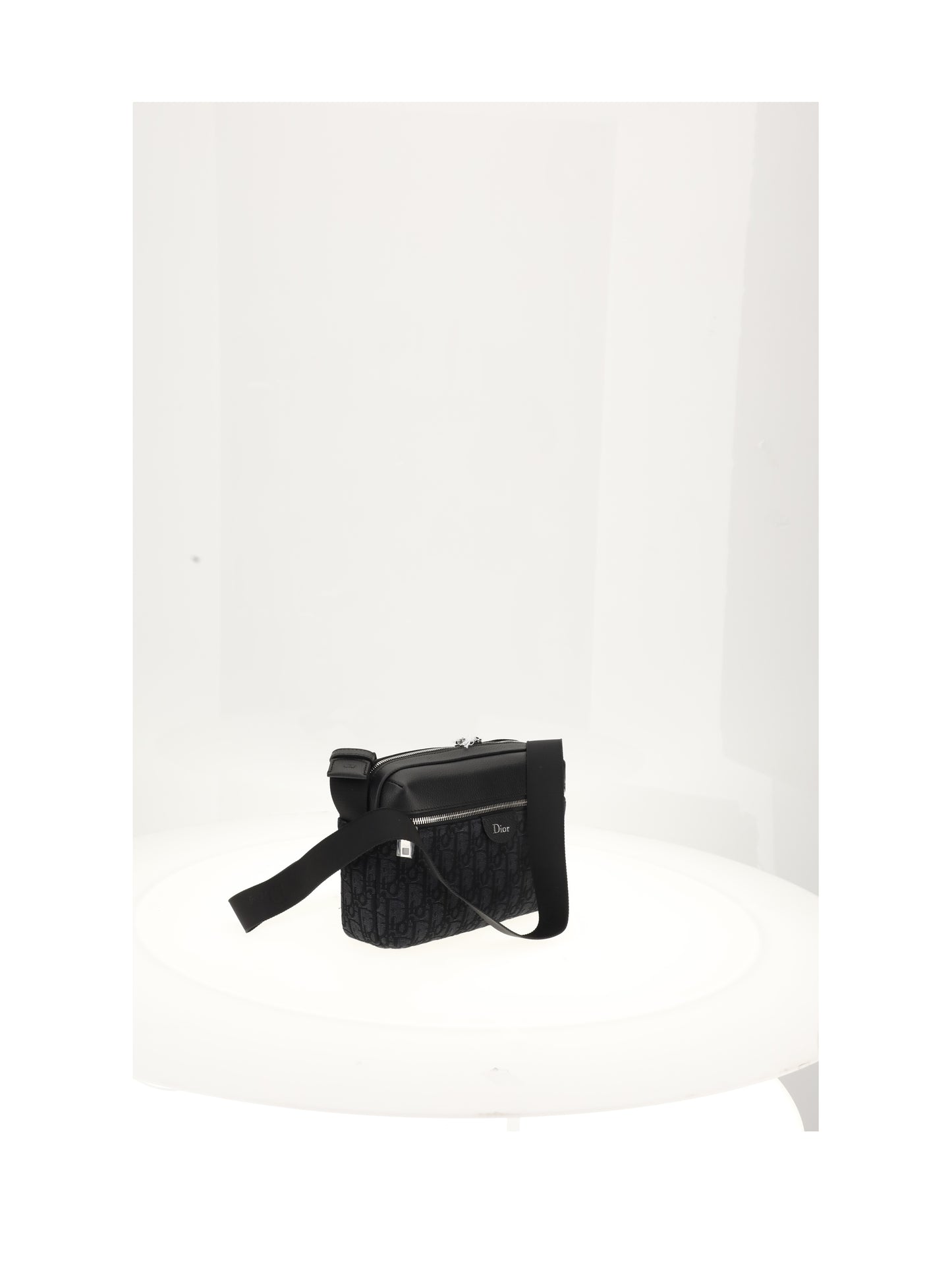 Dior Homme Men Zip Messanger Oblique CHRISTIAN DIOR