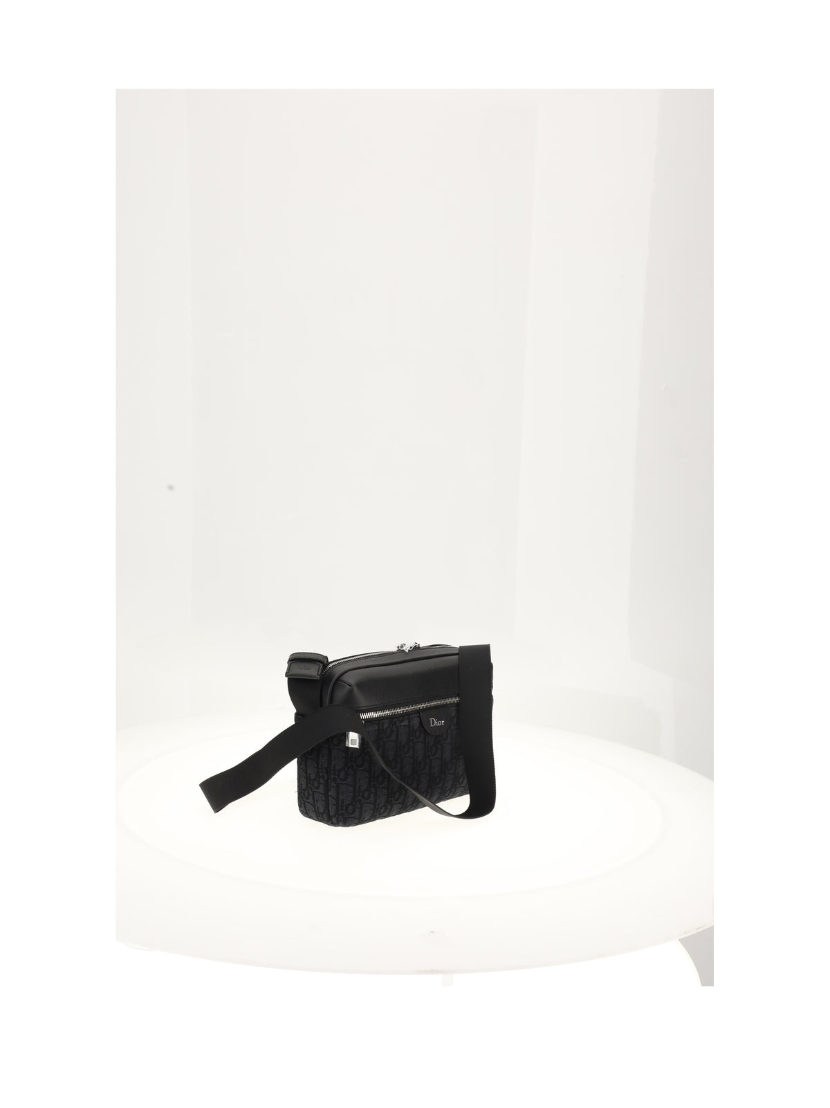 Dior Homme Men Zip Messanger Oblique CHRISTIAN DIOR