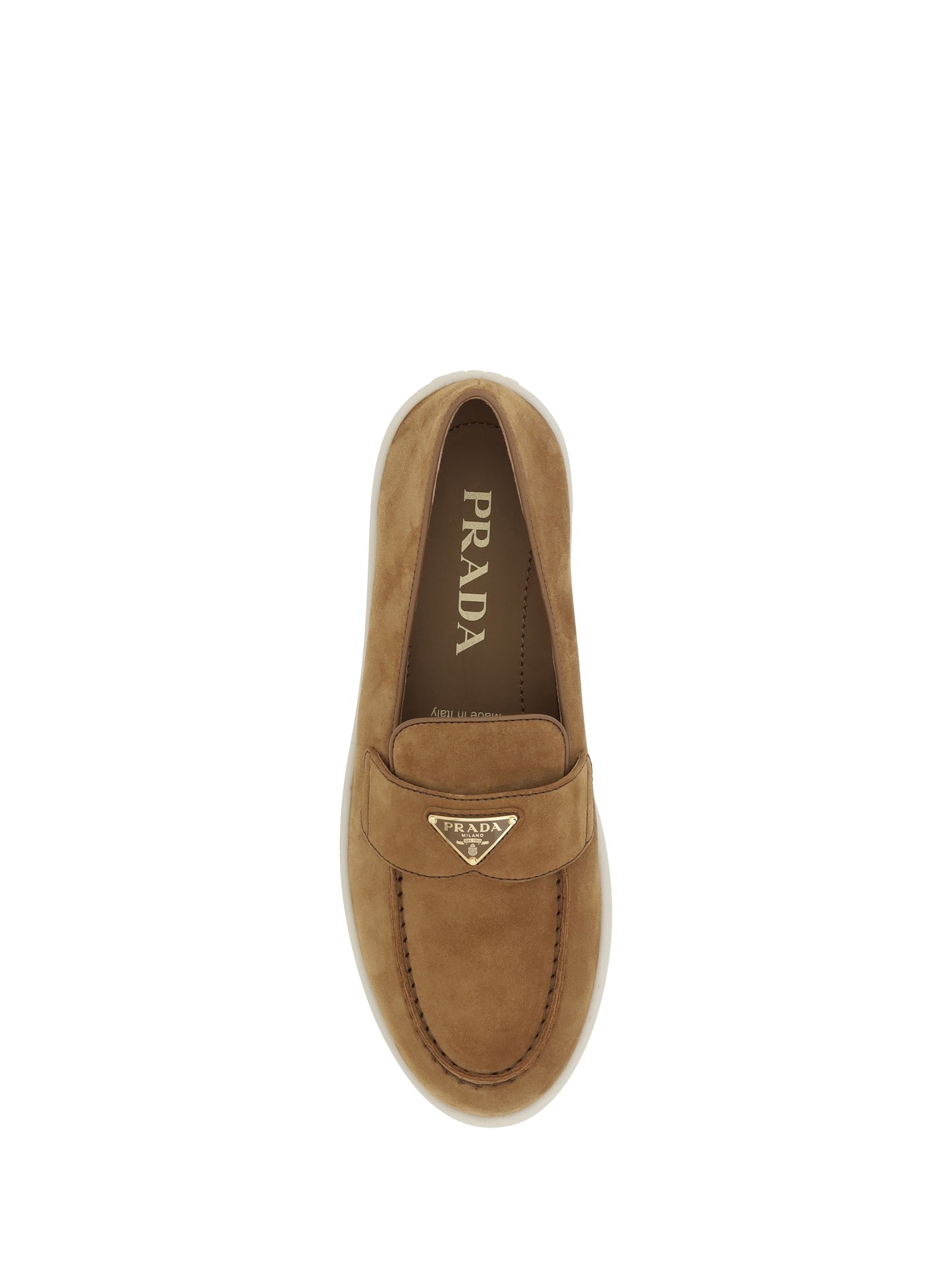 Prada Women Leather Loafers PRADA