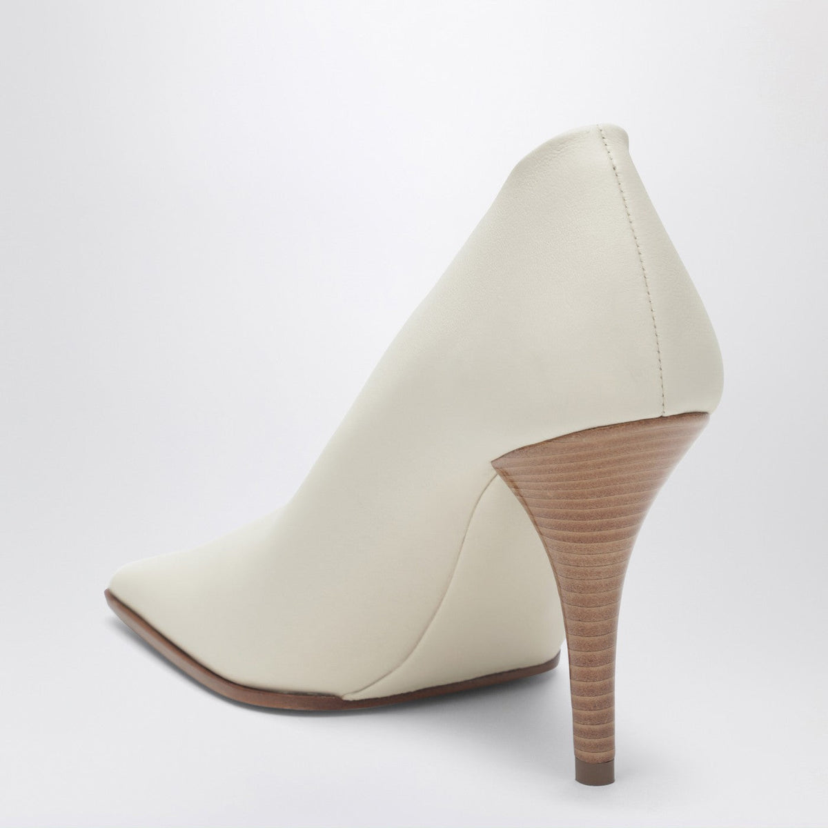 Alaia Soft Square Ivory Pumps Women ALAIA