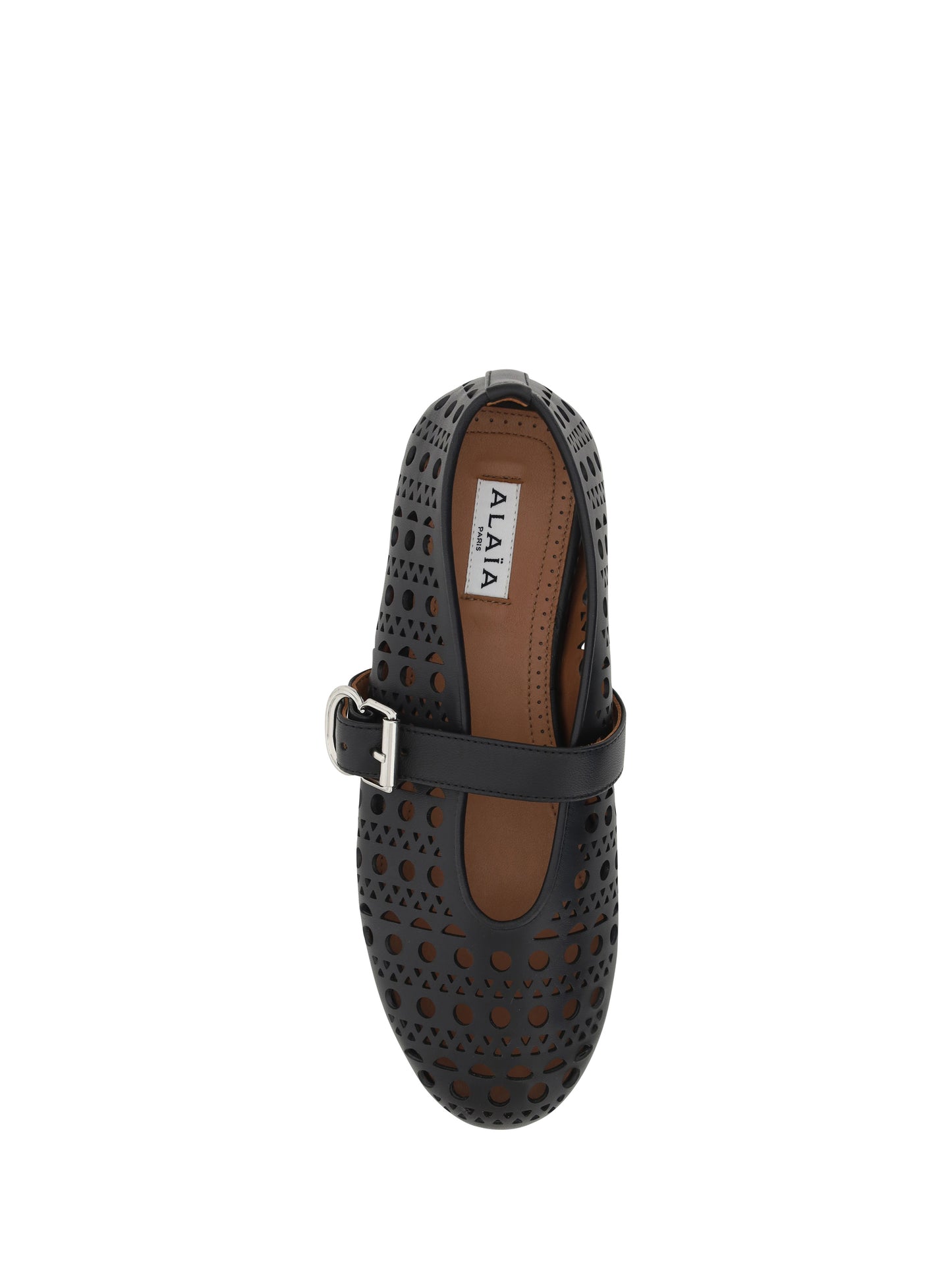 Alaïa Women Leather Ballerinas ALAIA