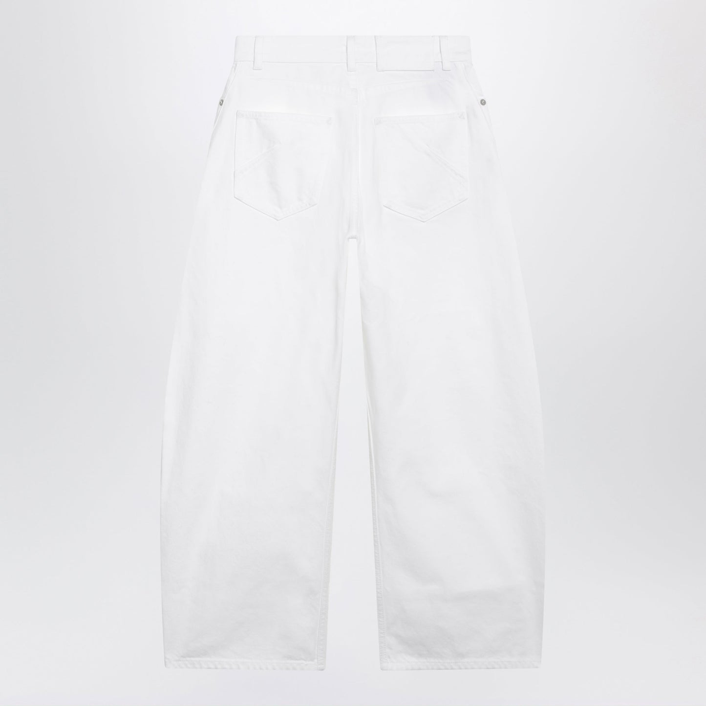 Alaia White Rodeo Denim Trousers Women ALAIA