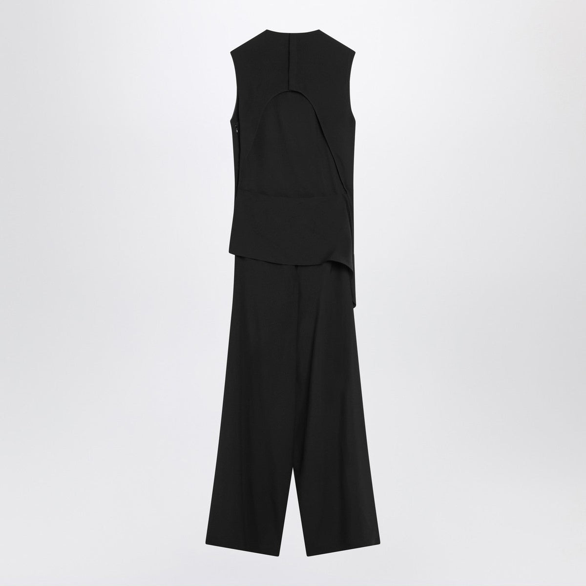 Alaia Full Jumpsuit With A Belt At The Waist Women ALAIA