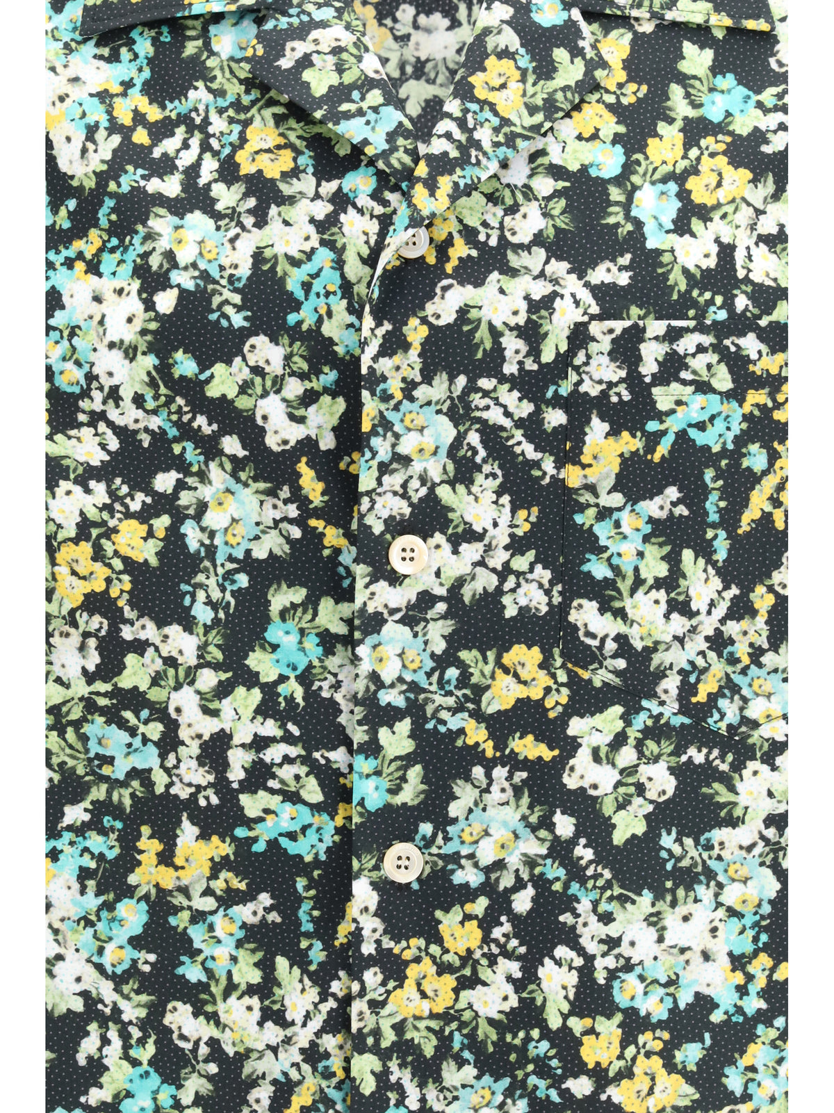 Valentino Men Shirt With An All-Over Papier Floral VALENTINO