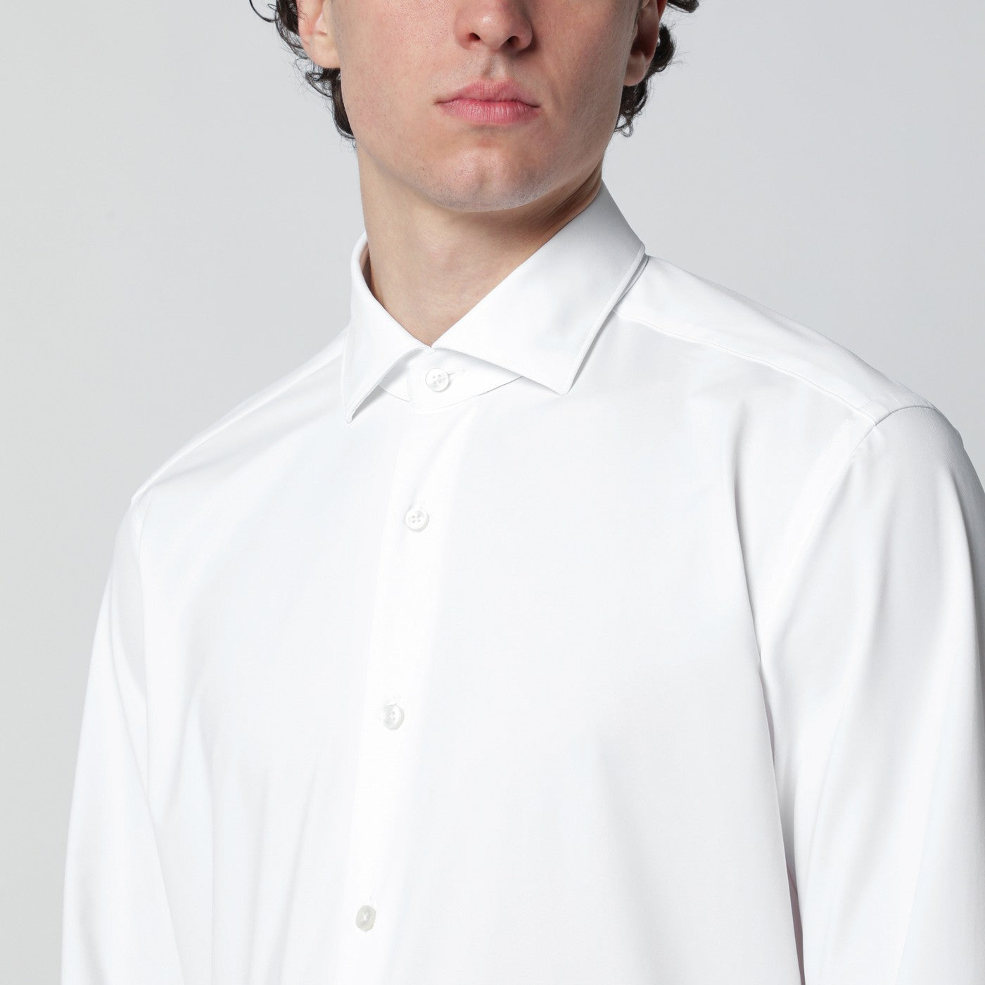 Xacus Active Tailor Fit Shirt White Men XACUS