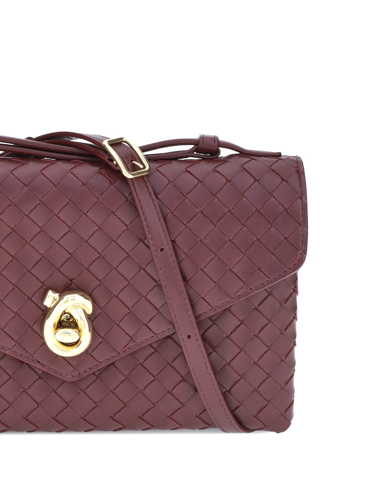 Bottega Veneta Women Knot Lock Shoulder Bag BOTTEGA VENETA