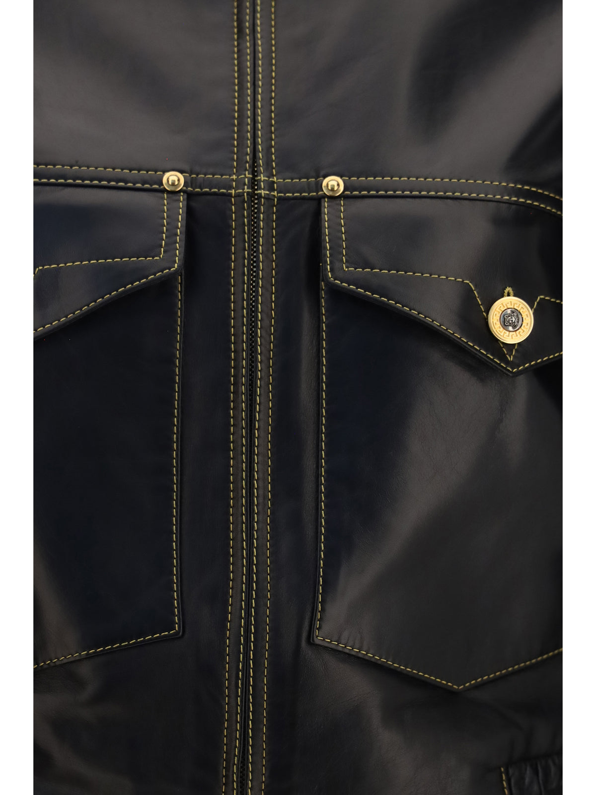Versace Women Nappa Leather Jacket VERSACE