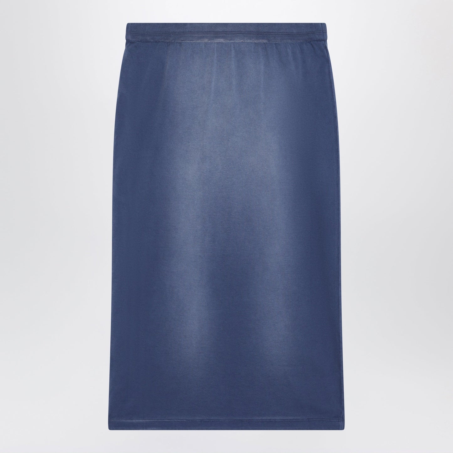 Acne Studios Navy Blue Cotton Skirt With A Splatter Effect Women ACNE STUDIOS