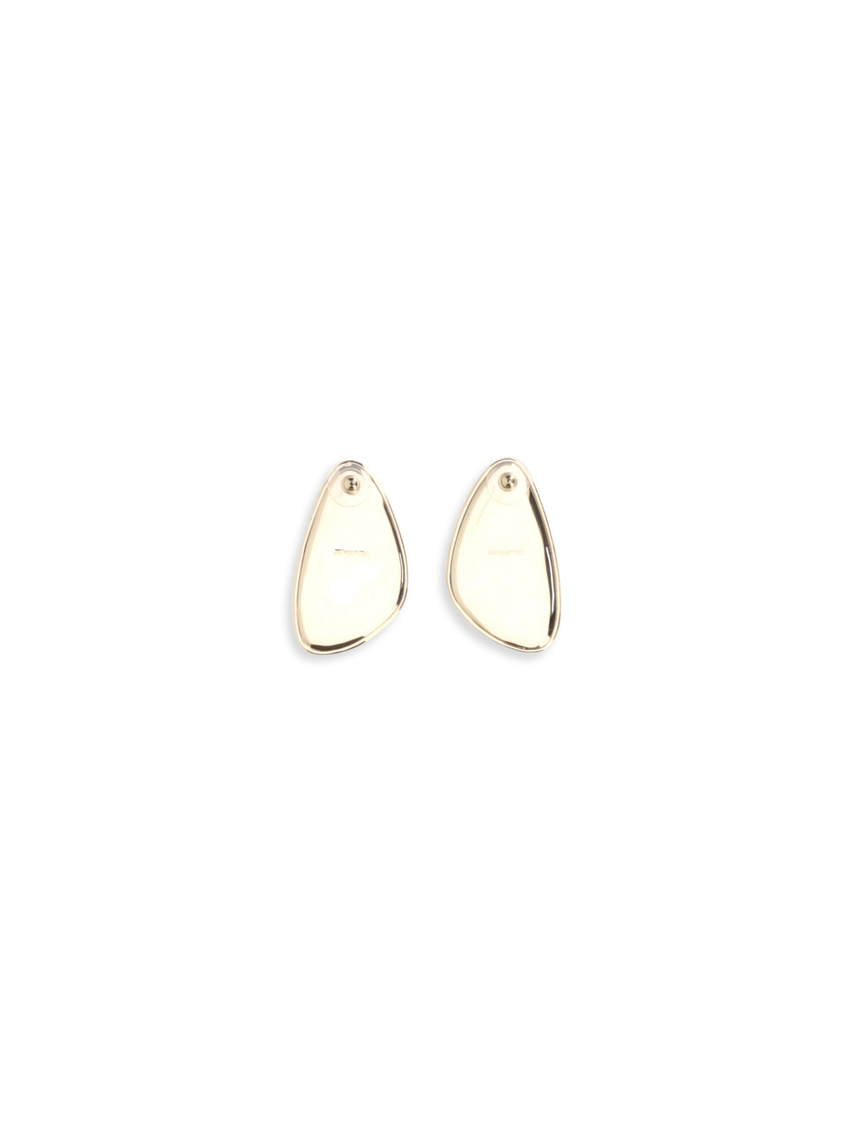 Self-Portrait Women Golden Hammered Crystal Earrings SELF-PORTRAIT