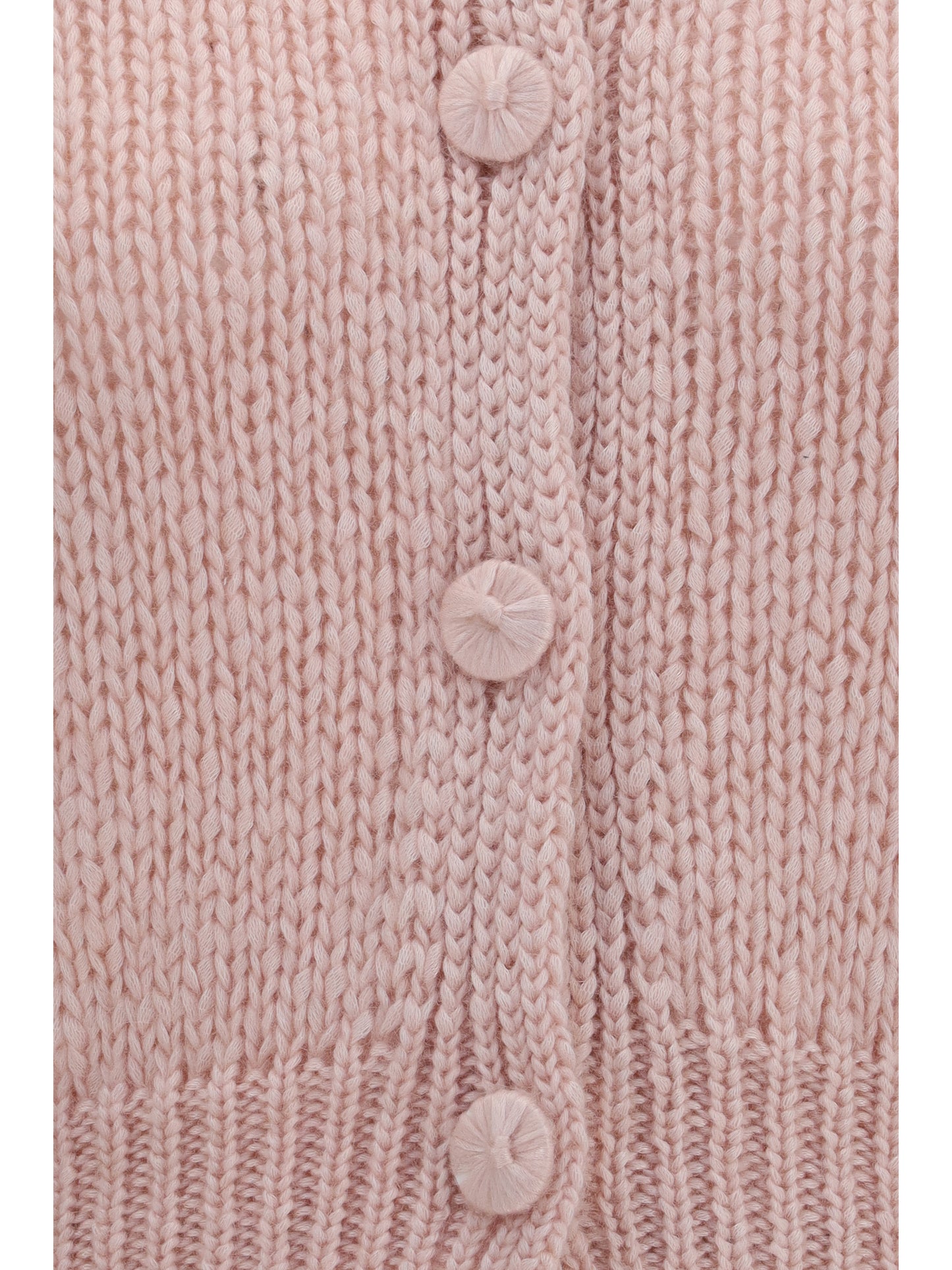 Forte_Forte Women Chunky Knit Cardigan With Buttons FORTE FORTE