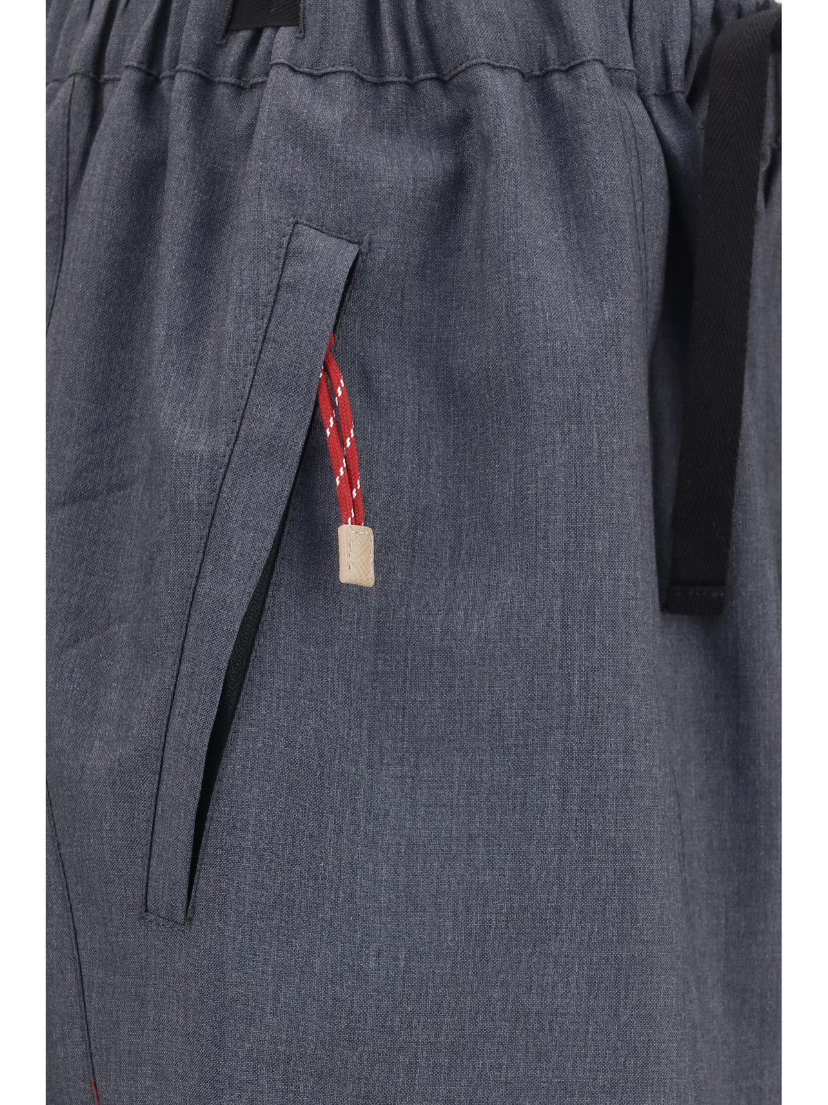 Prada Women Wool And Mohair Pants PRADA