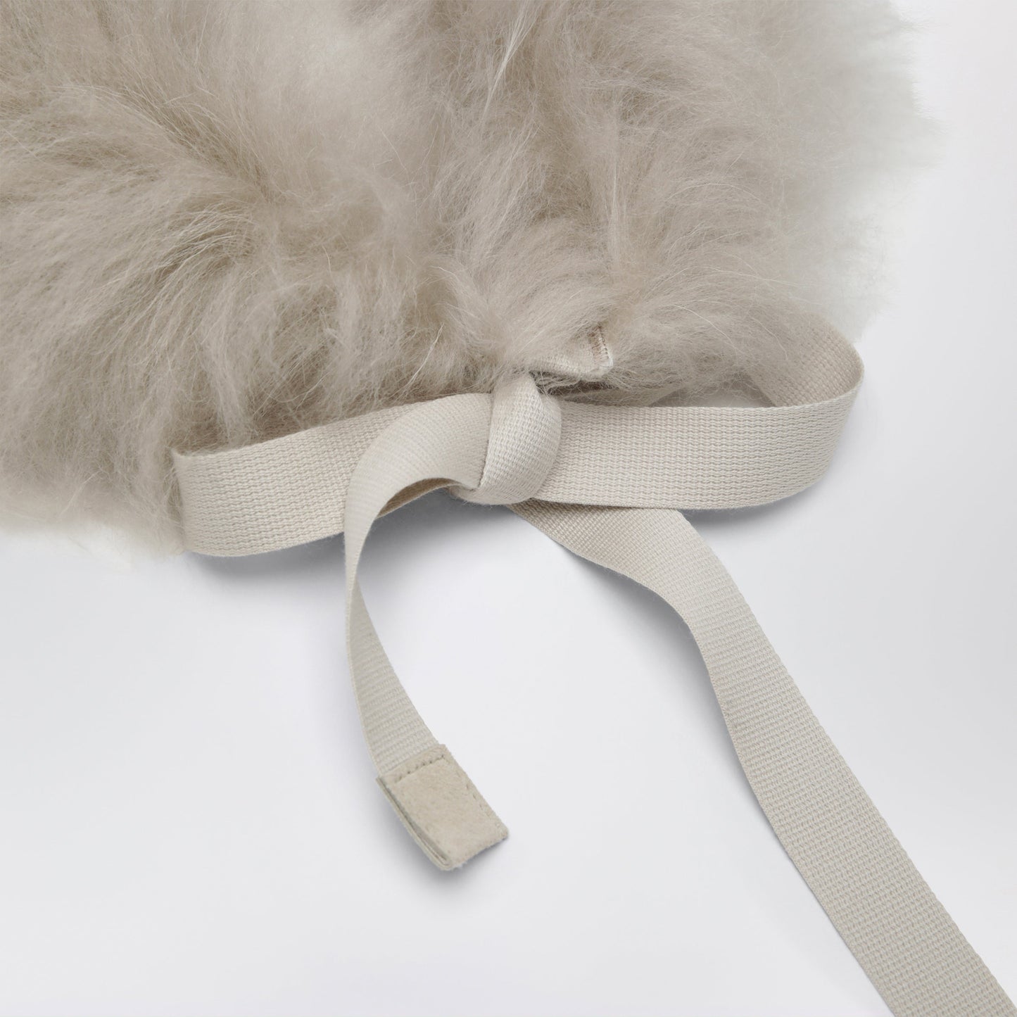 Max Mara The Cube Ivory Shearling Collar Women MAX MARA THE CUBE