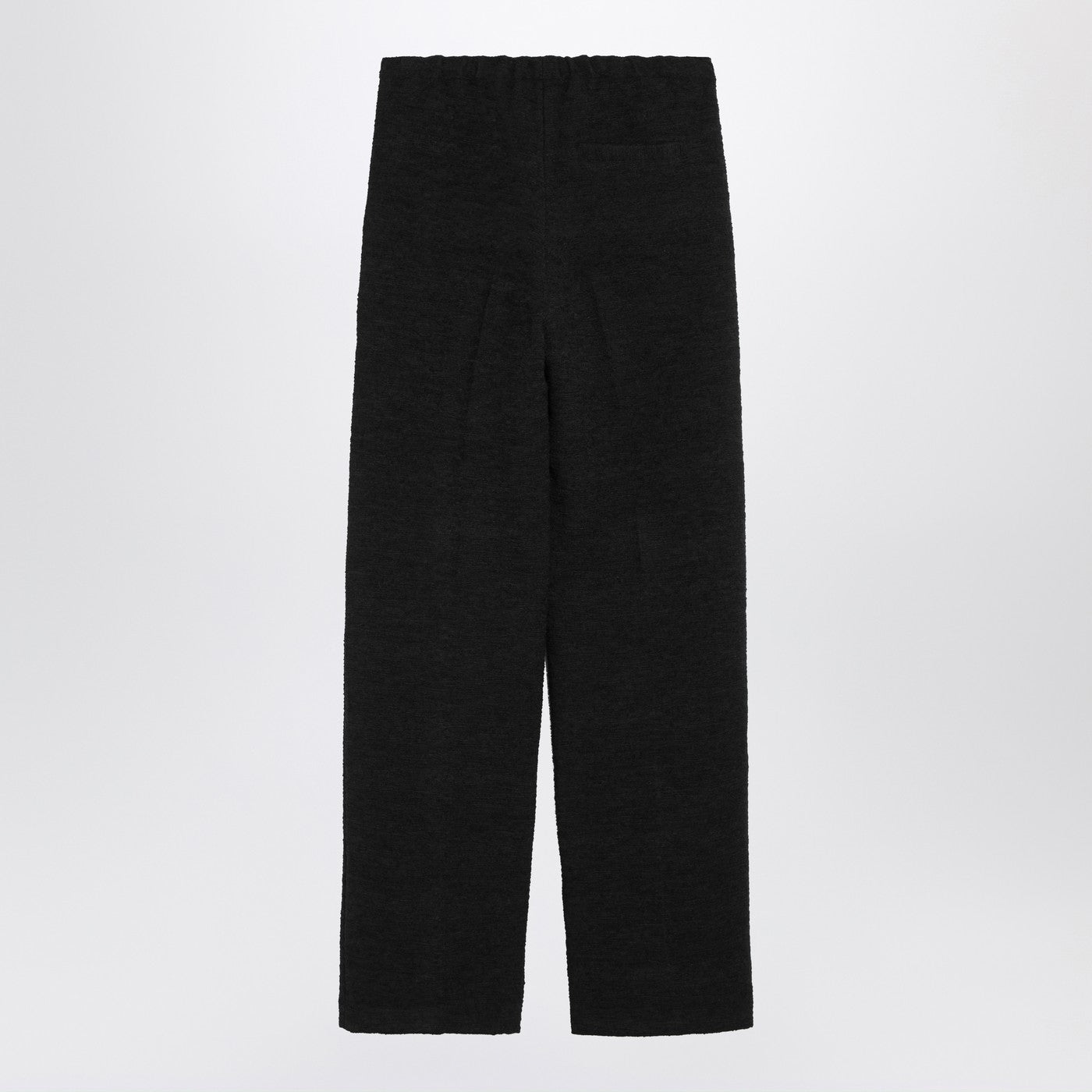 Loulou De Saison Black Straight Boucle Trousers Women LouLou De Saison