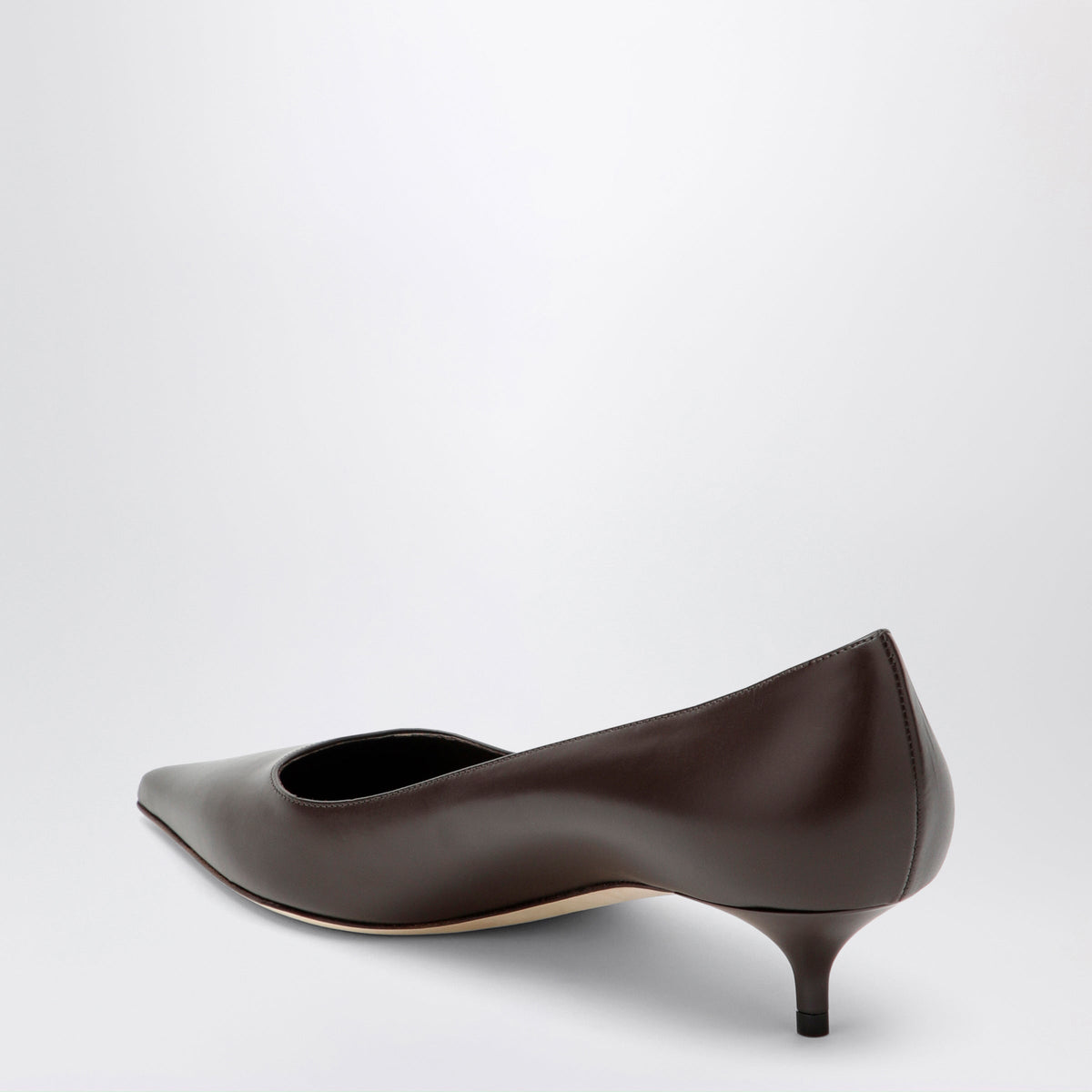 Jimmy Choo Amelia 35 Pumps In Chocolate Leather Women JIMMY CHOO